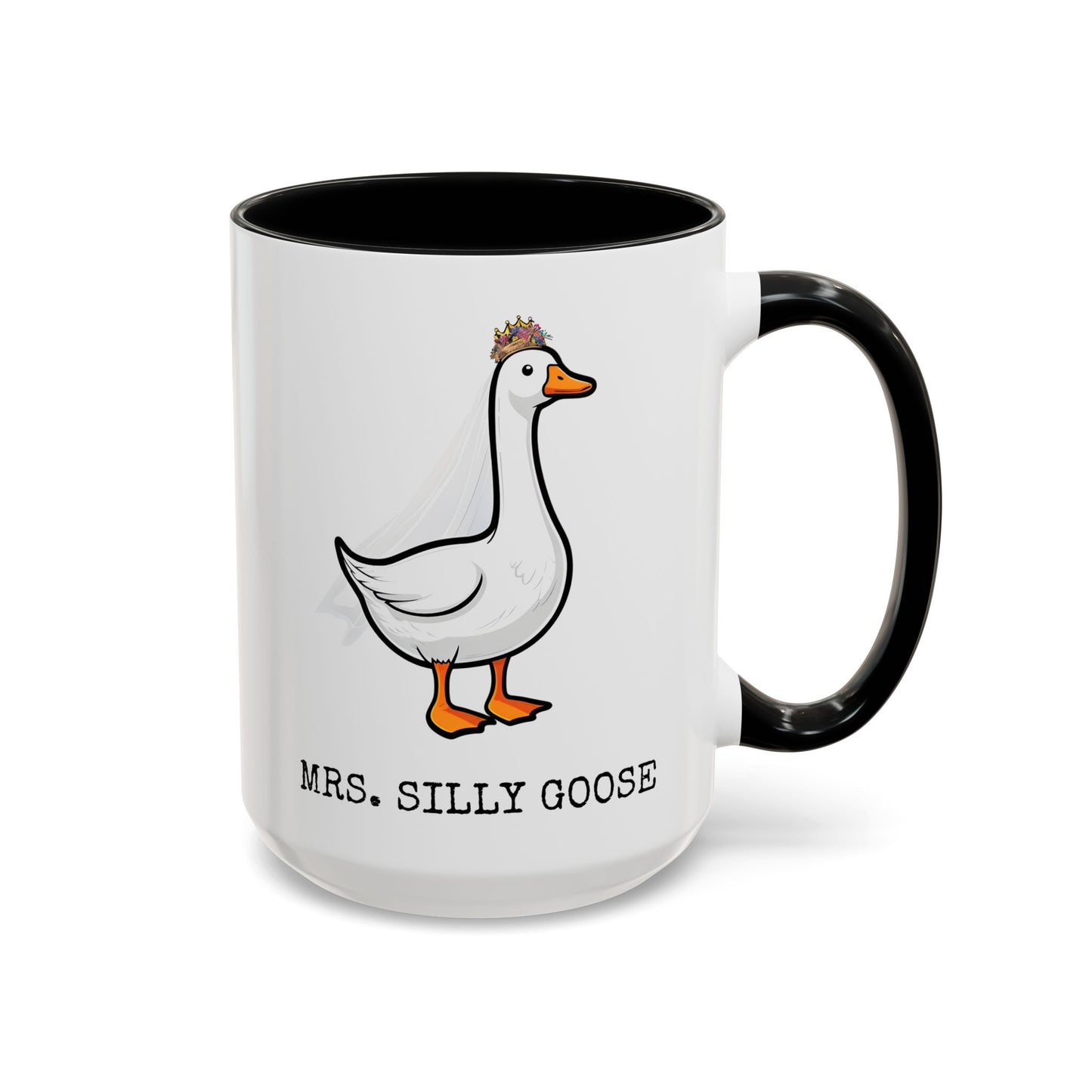 Mrs. Silly Goose Funny Mug | Custom Made Coffee Cup for Animal Lovers, Wives & Friends