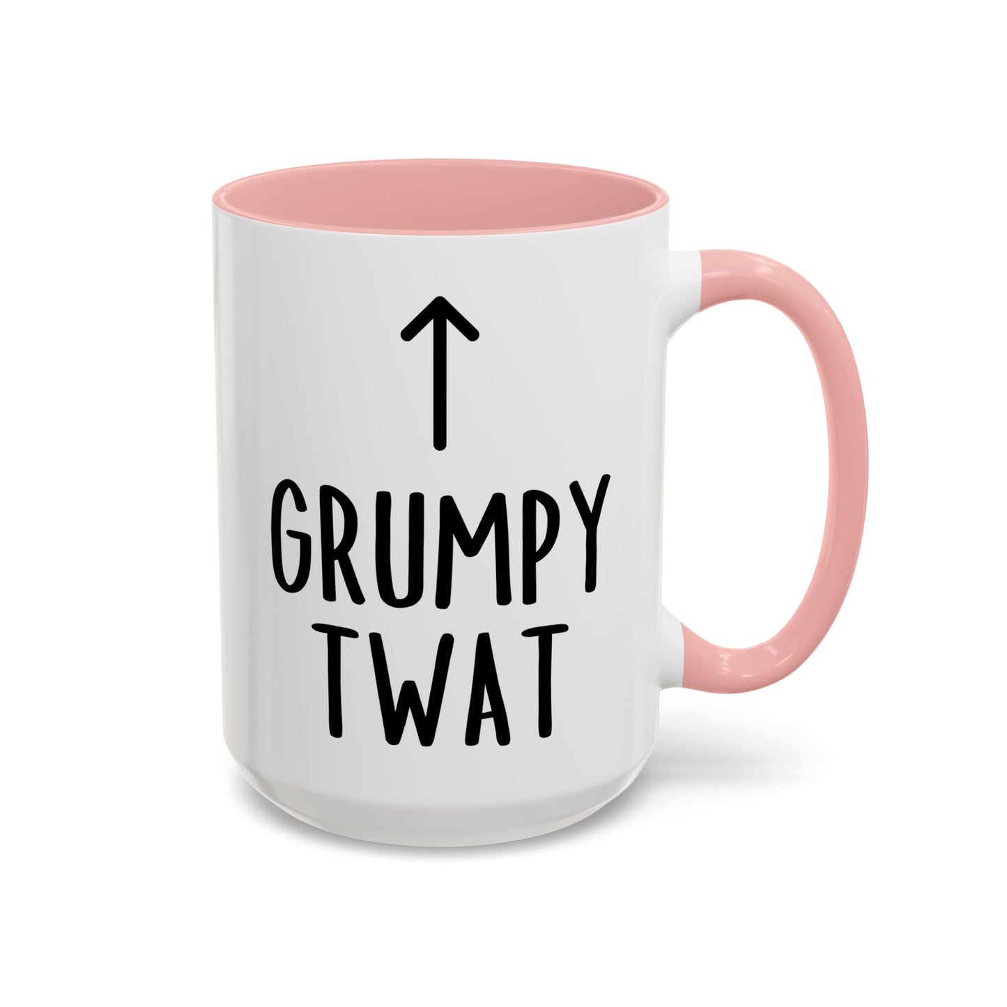 Grumpy Twat Mug – Funny Rude Coffee Cup | Custom Made Sarcastic Gift for Grumpy People