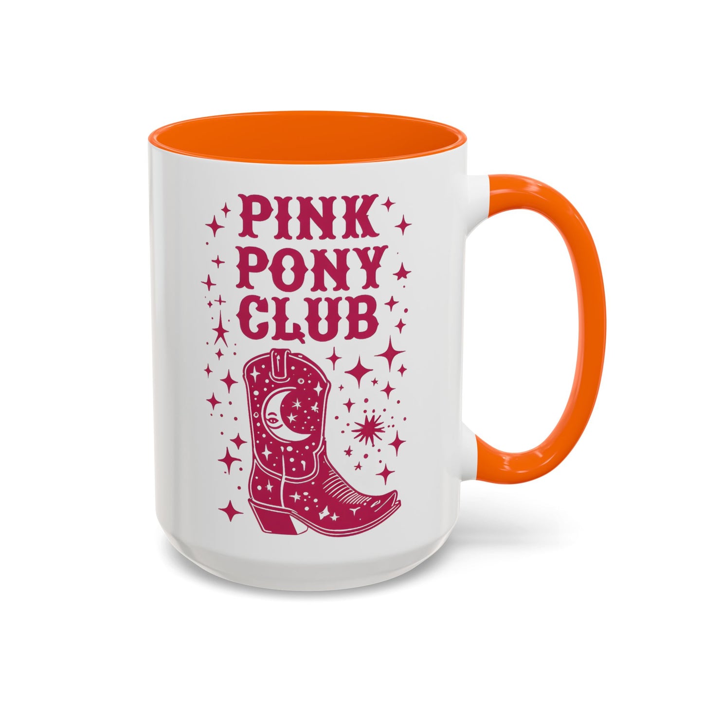 Pink Pony Club Mug | Western Aesthetic Cowgirl Mug | Retro Country Boot Mug | Custom Made Gift