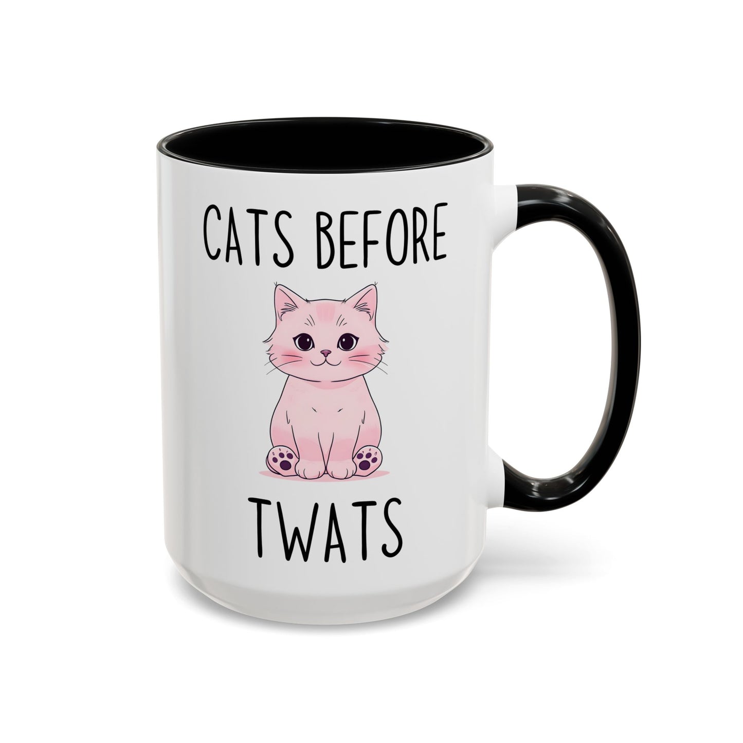 Cats Before People Mug | Funny Cat Lover Coffee Cup | Custom Made Sassy Gift