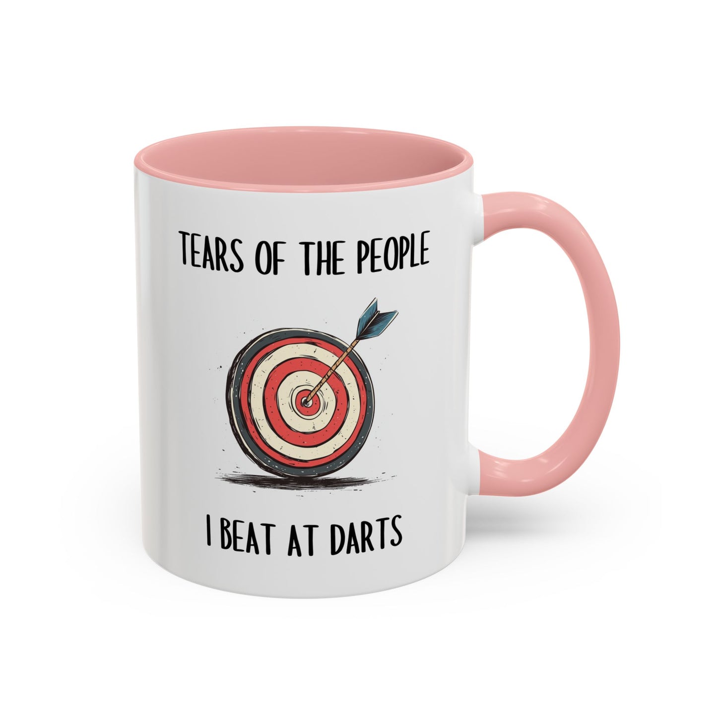 Tears of the People I Beat at Darts Mug | Funny Darts Player Gift | Custom Made Coffee Cup