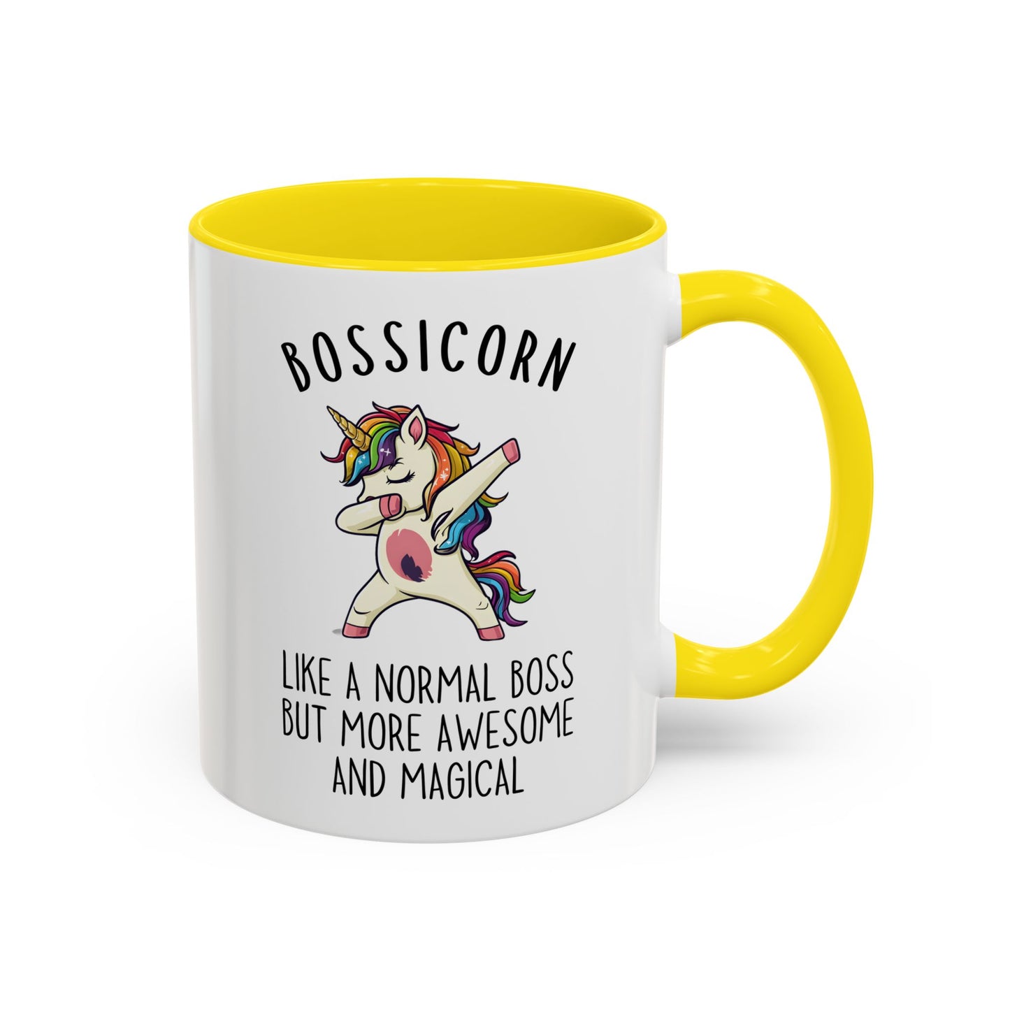Bossicorn Funny Boss Mug | Magical Unicorn Boss Gift | Custom Made Cup for Managers & Coworkers