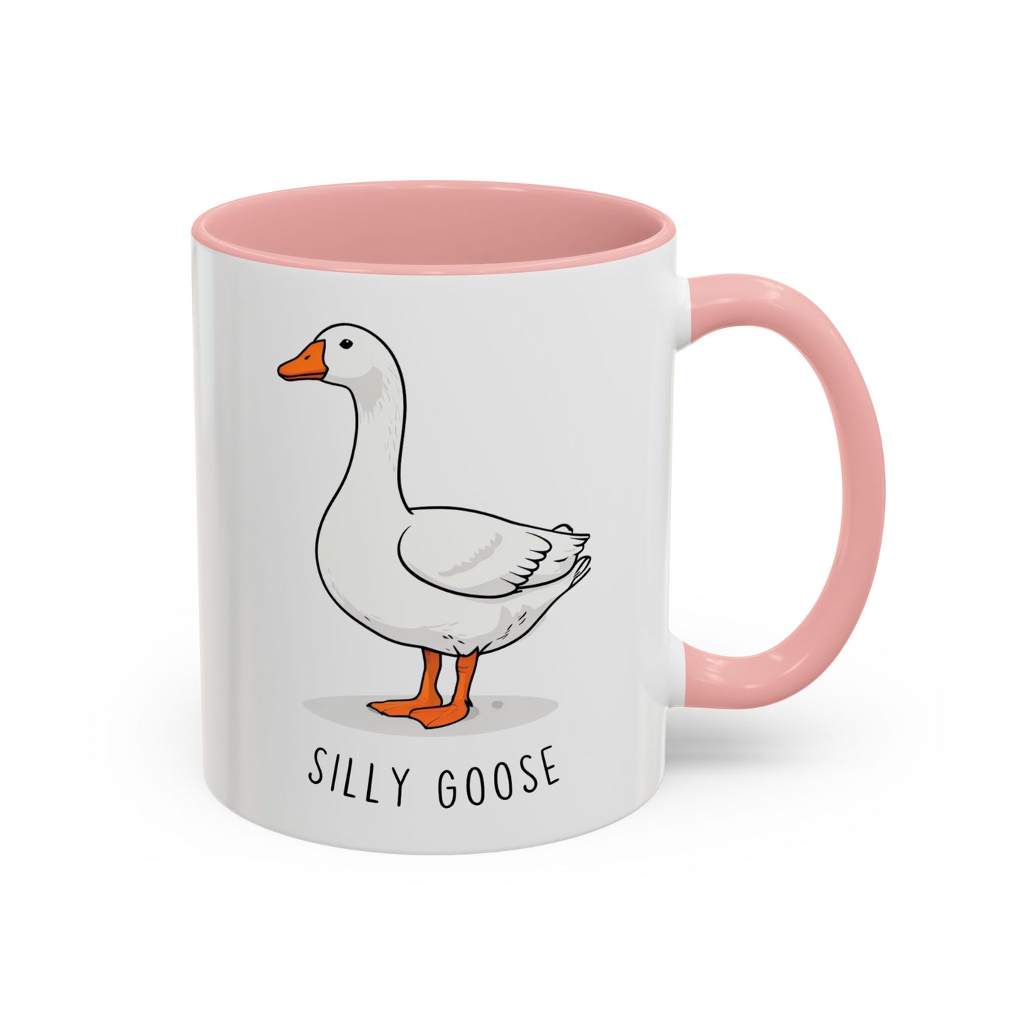 Silly Goose Mug – Funny Cute Goose Coffee Cup | Adorable Animal Mug | Custom Made Gift