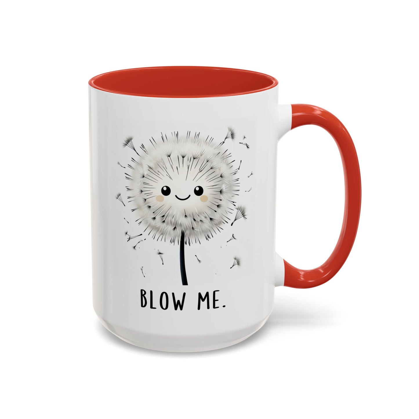 Blow Me Dandelion Mug – Funny Cute Coffee Cup | Playful Pun Mug | Custom Made Gift for Friends