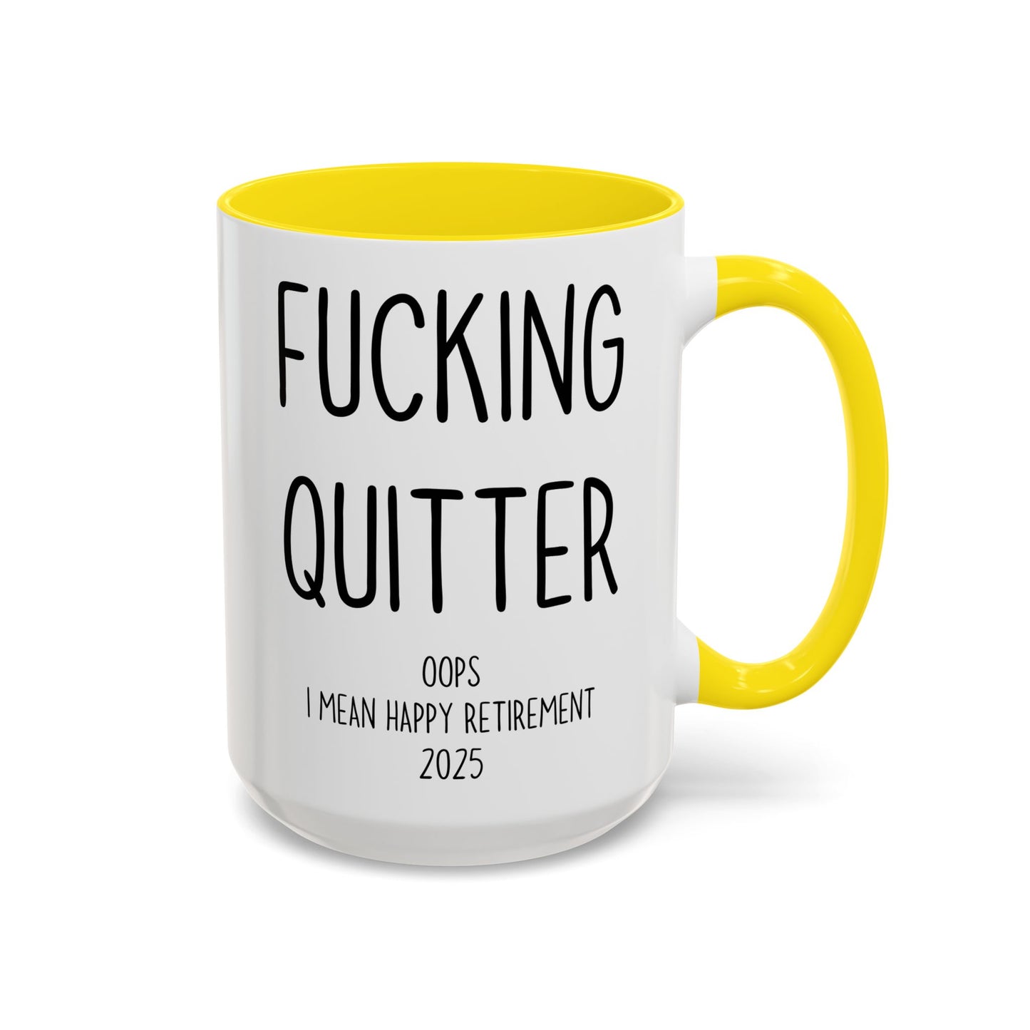 Funny Retirement Mug | Custom Made “Legendary Quitter” Coffee Cup | Humorous Coworker Leaving Gift