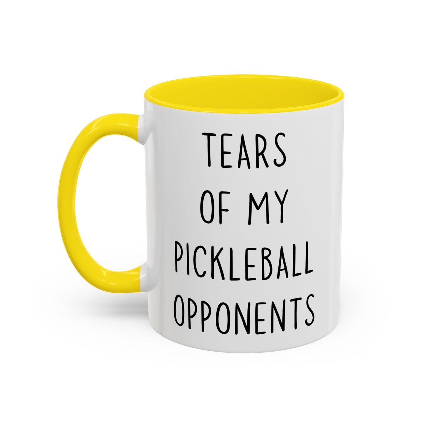 Pickleball Mug | Tears of My Pickleball Opponents Custom Made Coffee Cup