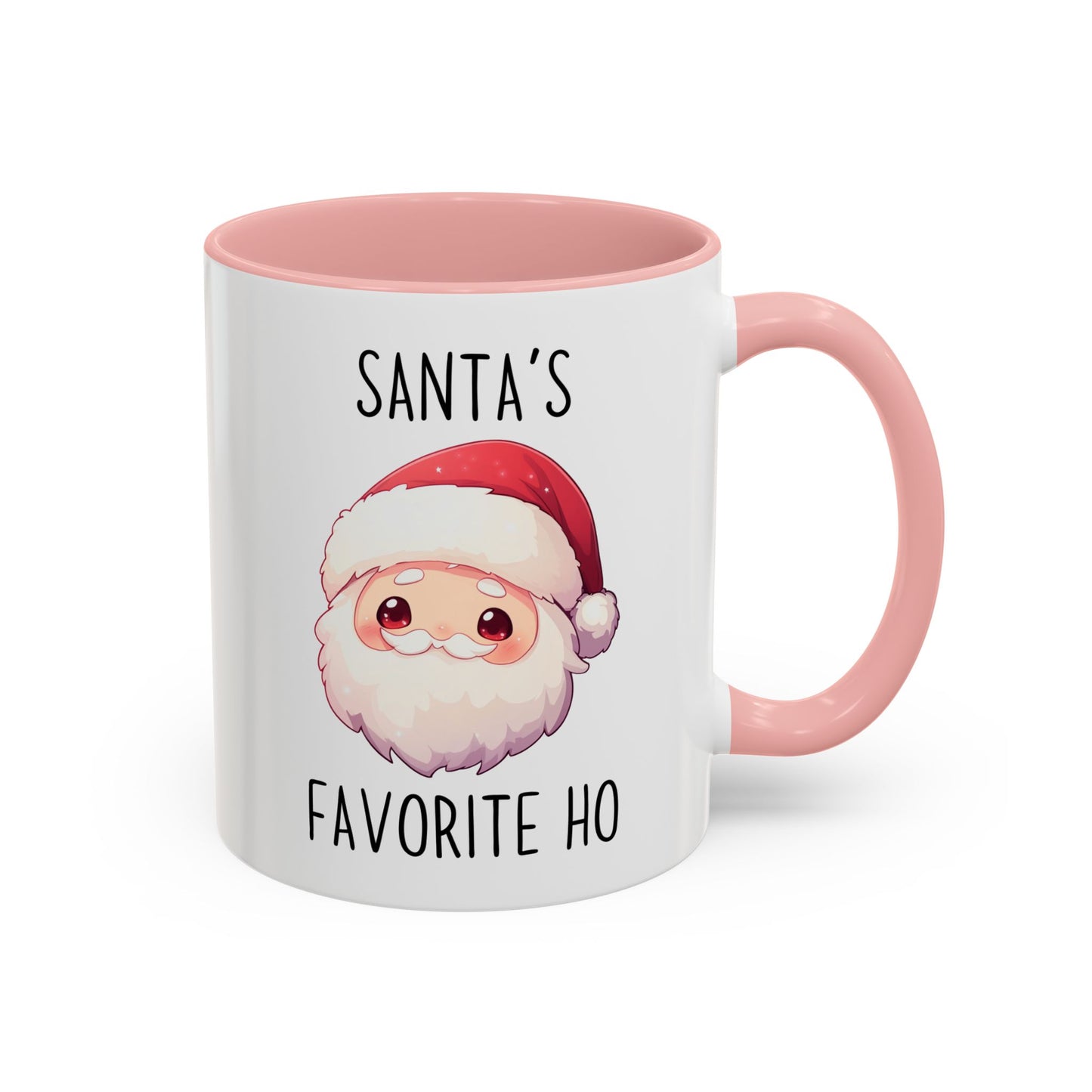 Santa’s Favorite Ho Ho Ho Funny Christmas Mug | Cute Santa Holiday Cup | Custom Made Gift for Her or Him