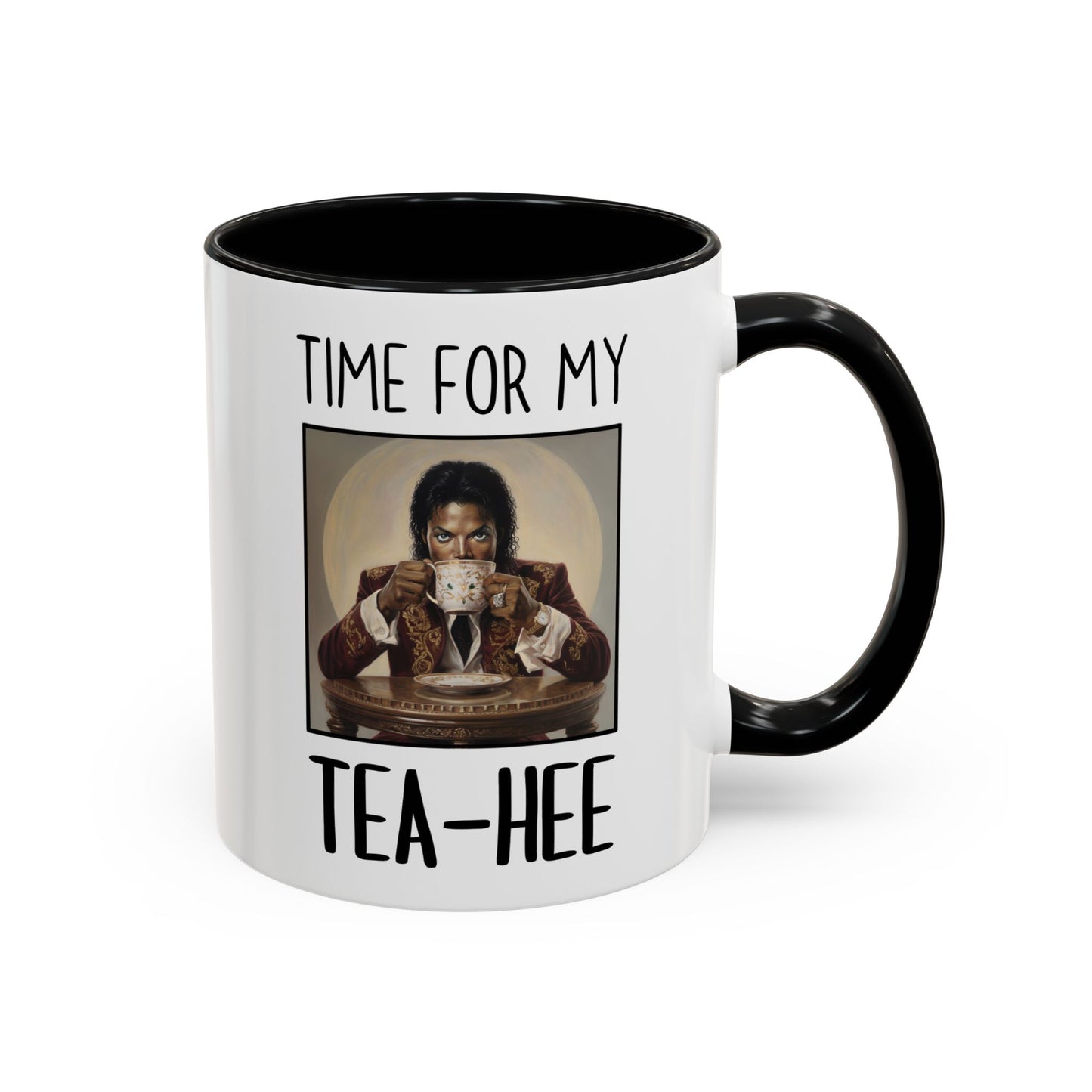 Tea-Hee Funny Mug | Pop Culture Parody Tea Mug | Custom Made Coffee Cup | Humor Gift