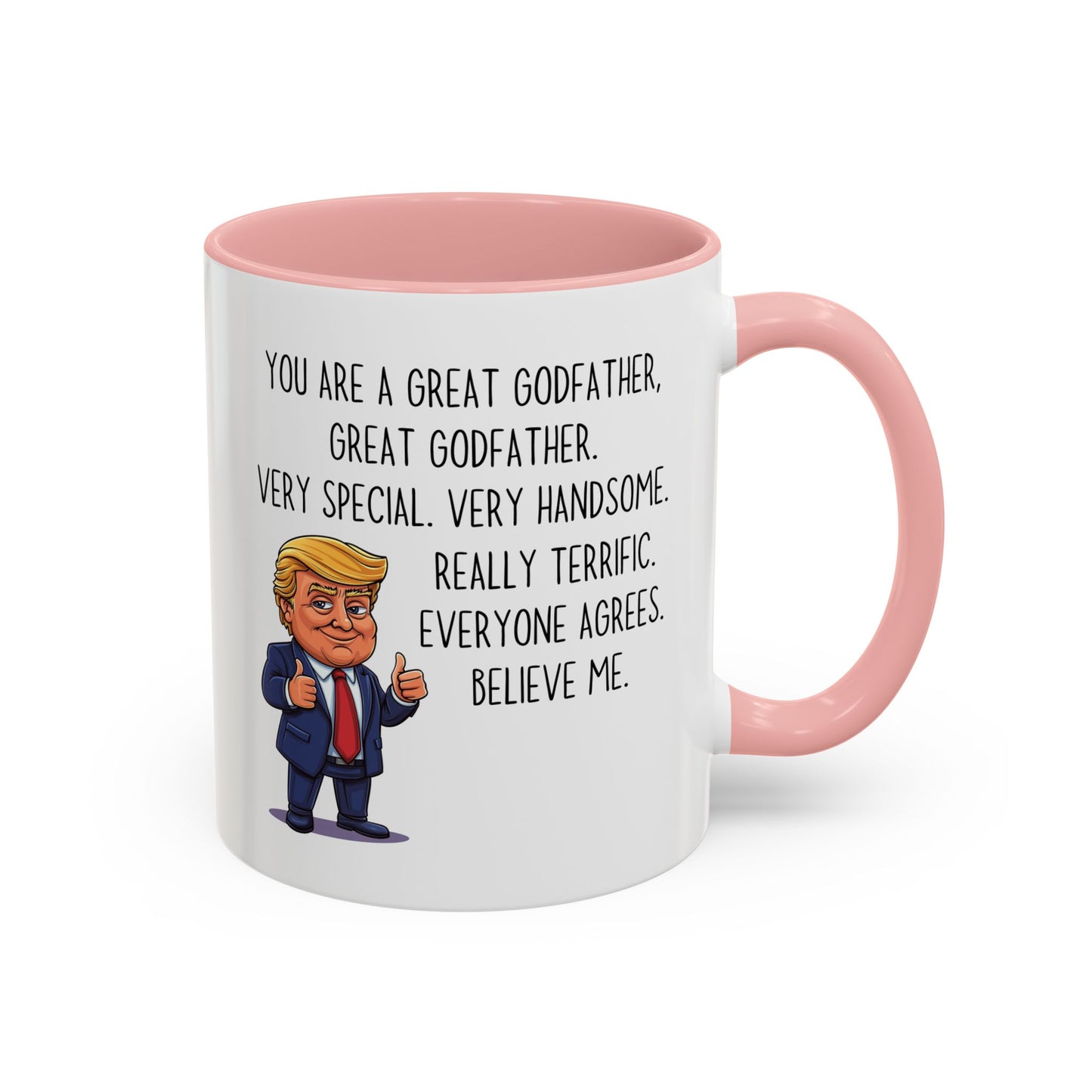 Funny Godfather Mug – “You Are a Great Godfather” Custom Made Coffee Cup | Gift for Godfather or Baptism Gift