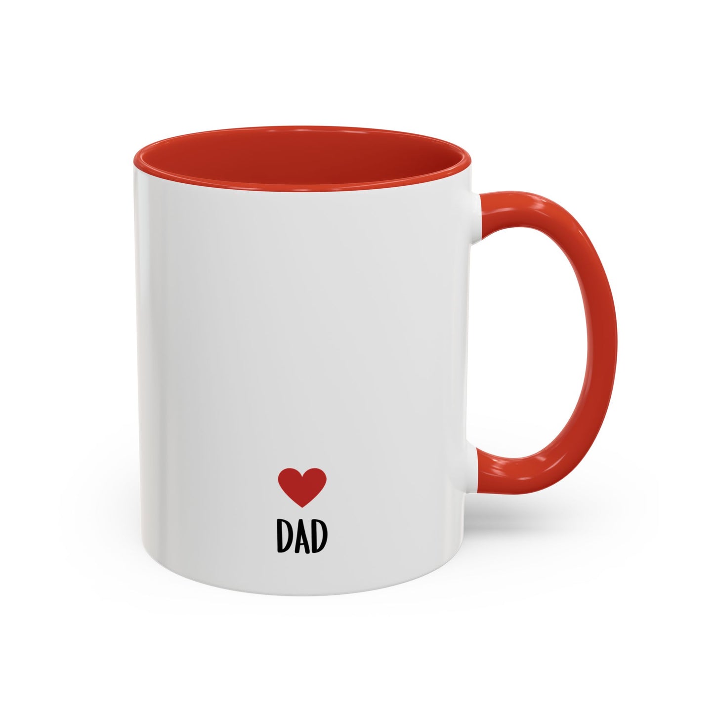 Heart Dad Mug – Minimalist Father’s Day Gift | Simple and Thoughtful Coffee Mug for Dad