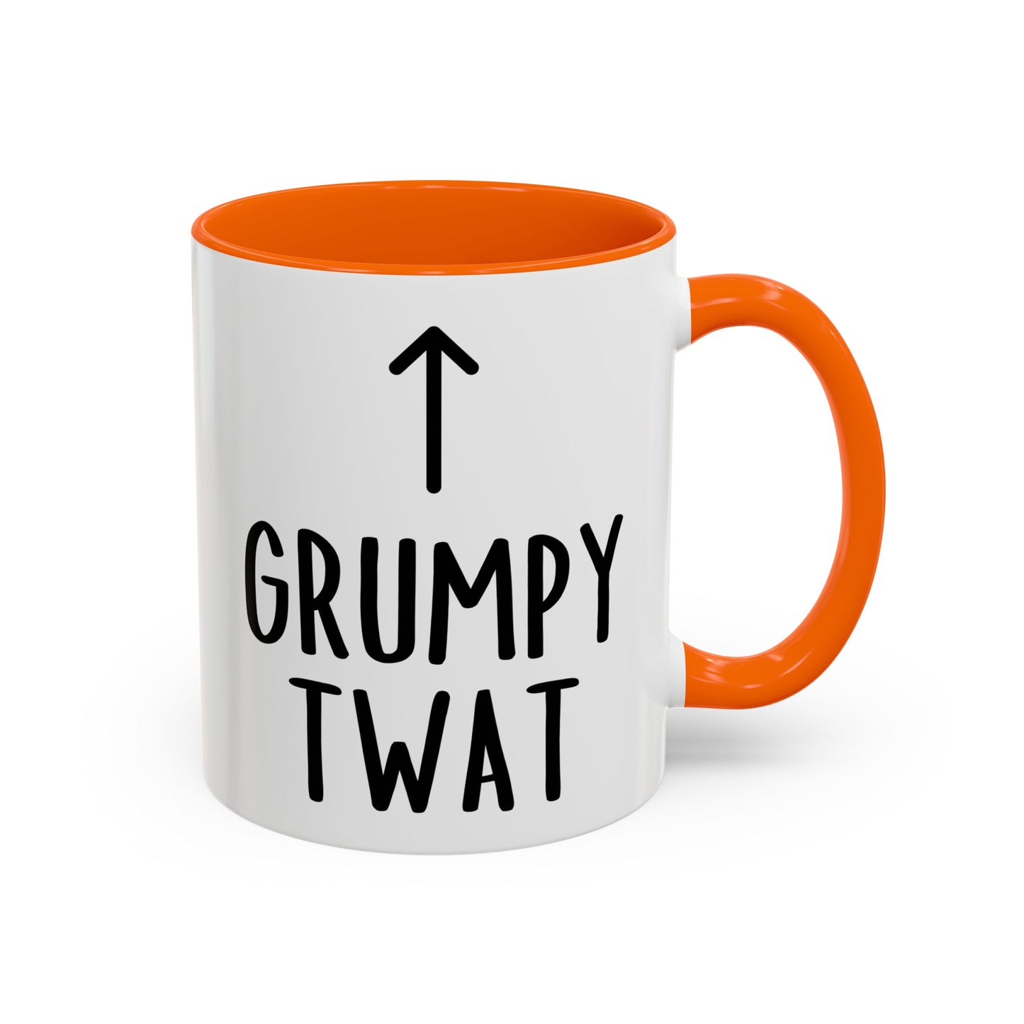 Grumpy Twat Mug – Funny Rude Coffee Cup | Custom Made Sarcastic Gift for Grumpy People