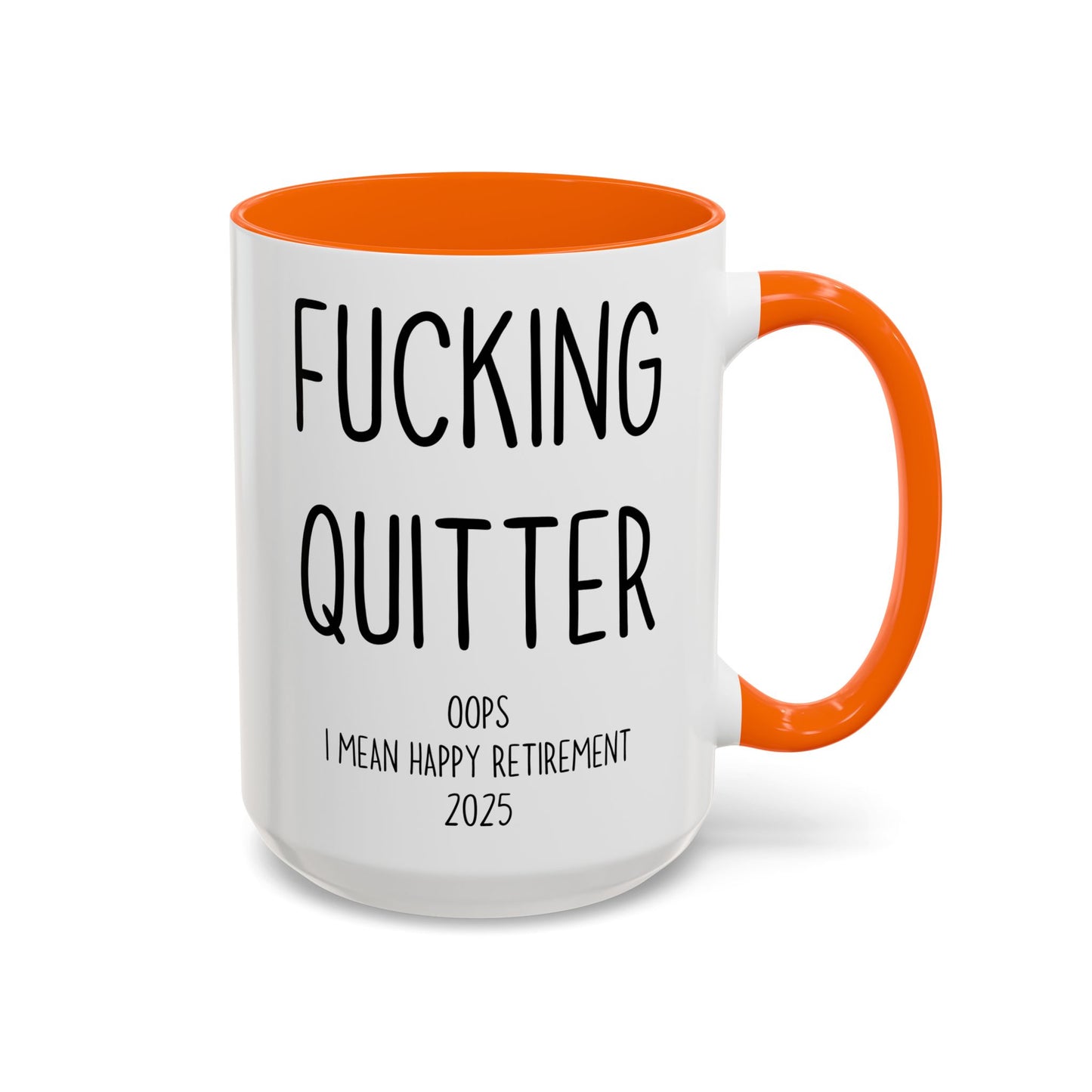 Funny Retirement Mug | Custom Made “Legendary Quitter” Coffee Cup | Humorous Coworker Leaving Gift