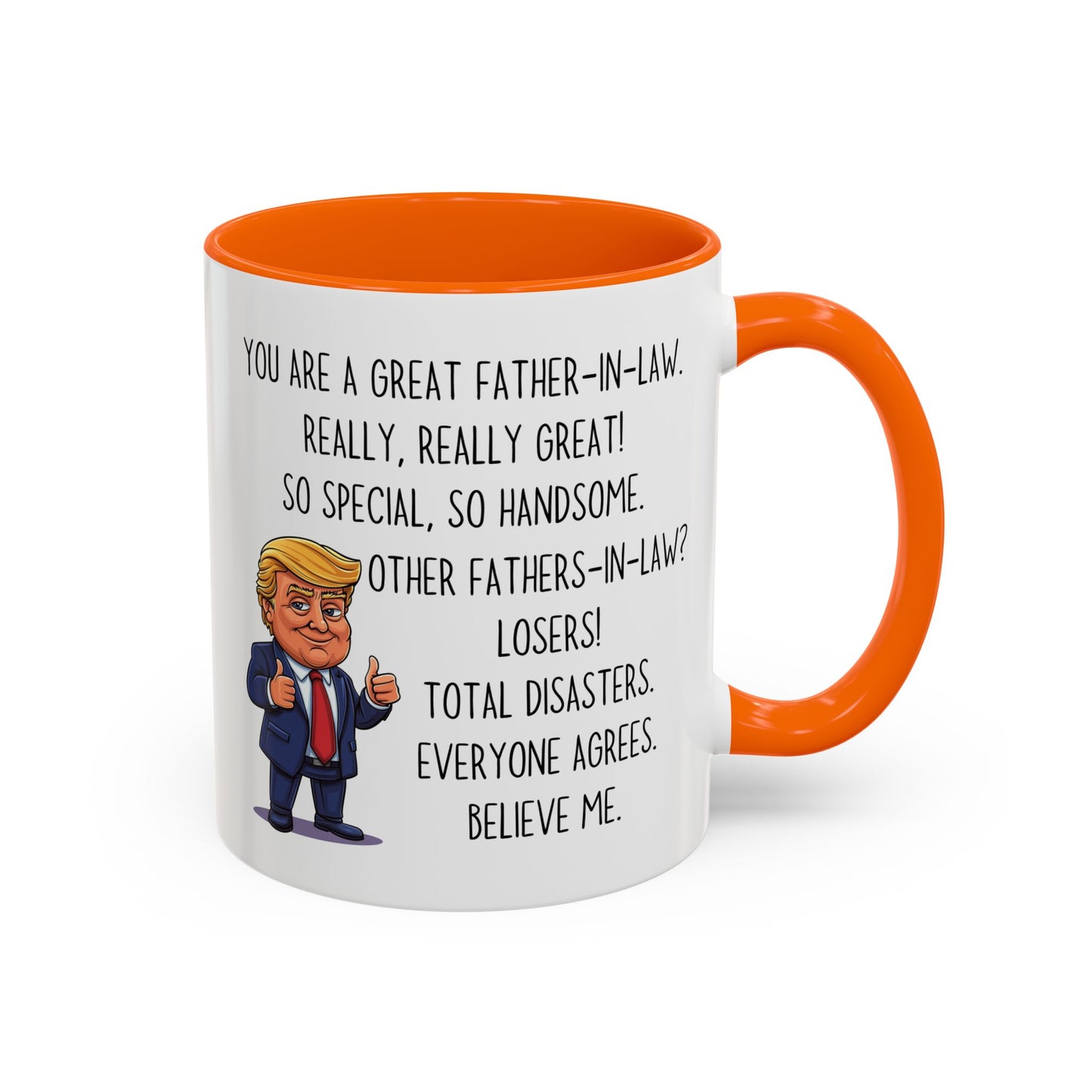 Funny Father-in-Law Mug – “You Are a Great Father-in-Law” Custom Made Coffee Cup | Gift for Father-in-Law, Funny Family Gift