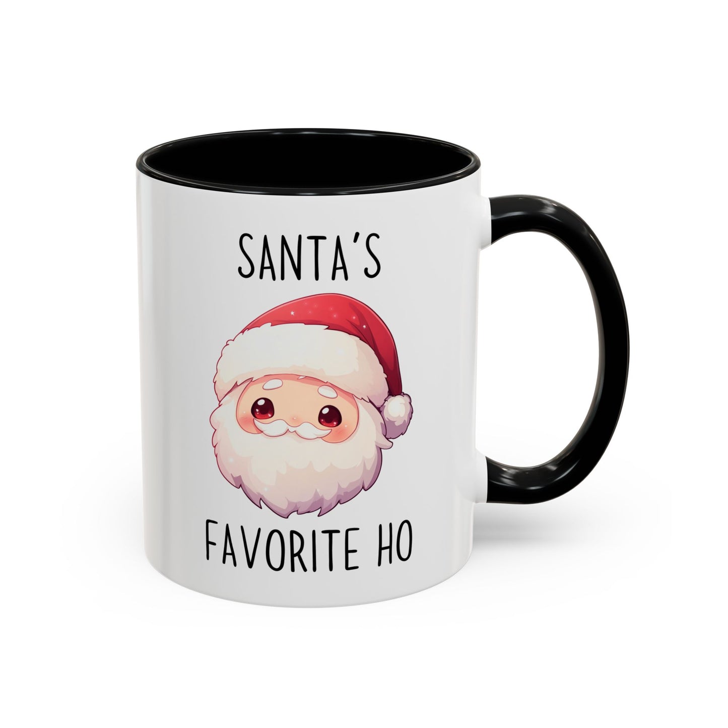 Santa’s Favorite Ho Ho Ho Funny Christmas Mug | Cute Santa Holiday Cup | Custom Made Gift for Her or Him