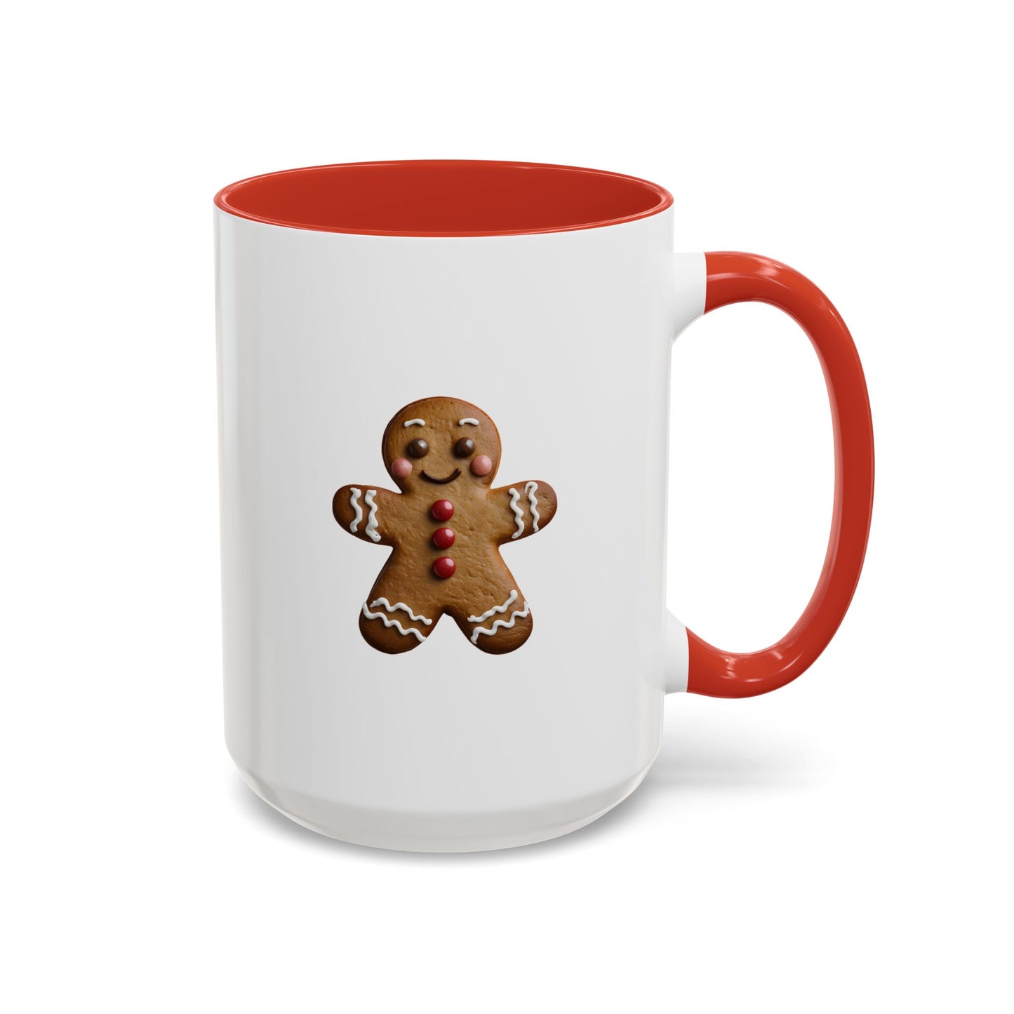 Gingerbread Man Mug | Cute Christmas Mug | Custom Made Holiday Coffee Cup