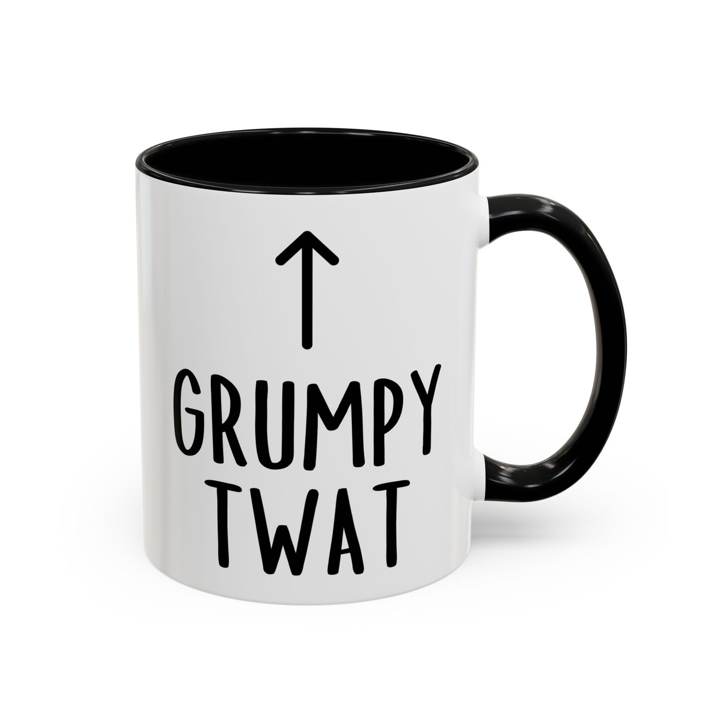 Grumpy Twat Mug – Funny Rude Coffee Cup | Custom Made Sarcastic Gift for Grumpy People