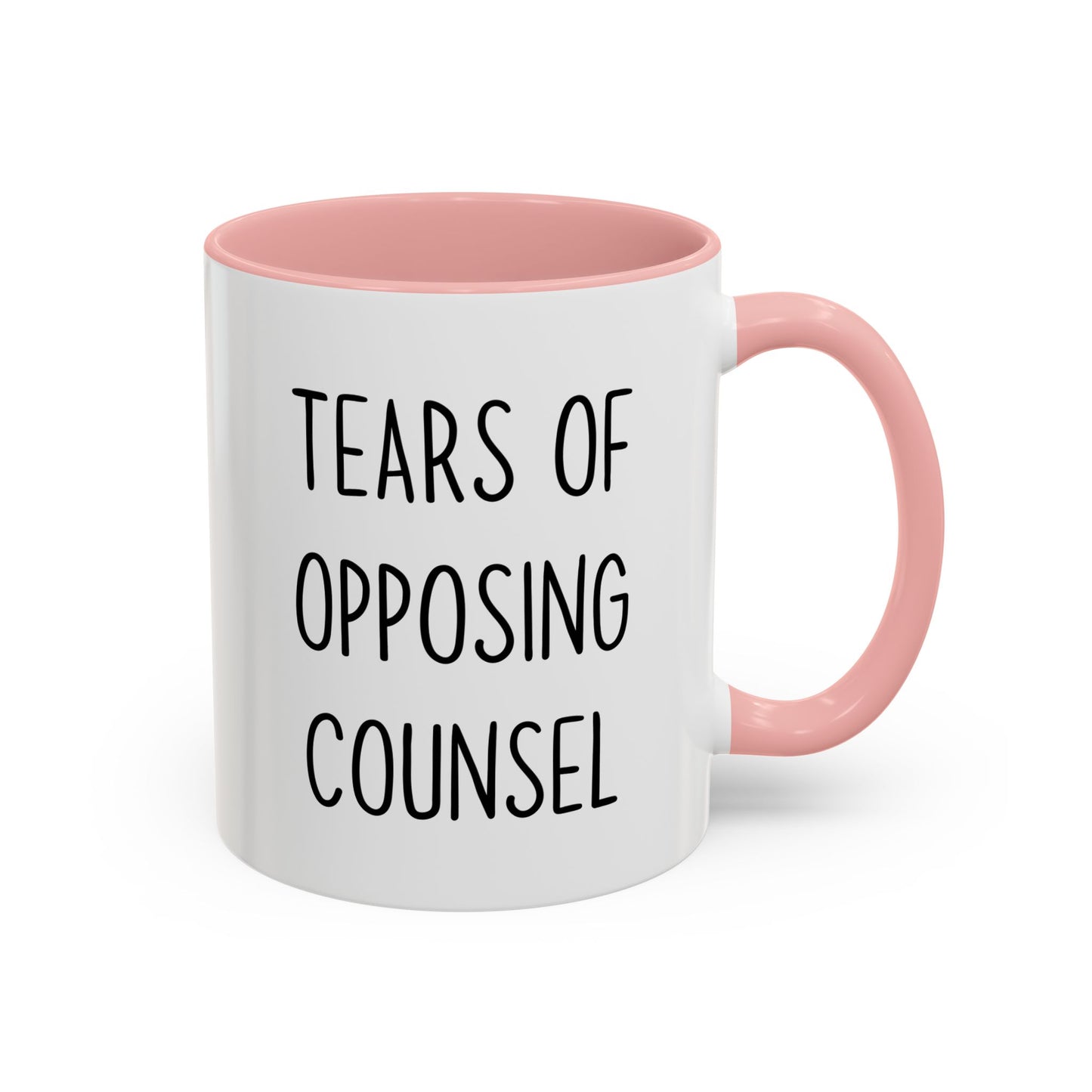 Tears of Opposing Counsel Mug | Funny Lawyer Gift | Custom Made Attorney Coffee Cup