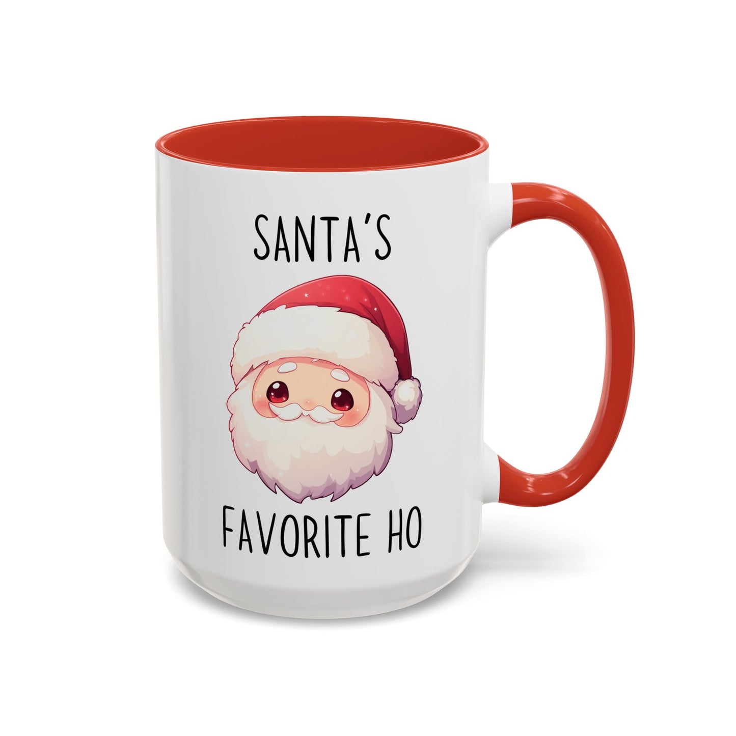 Santa’s Favorite Ho Ho Ho Funny Christmas Mug | Cute Santa Holiday Cup | Custom Made Gift for Her or Him