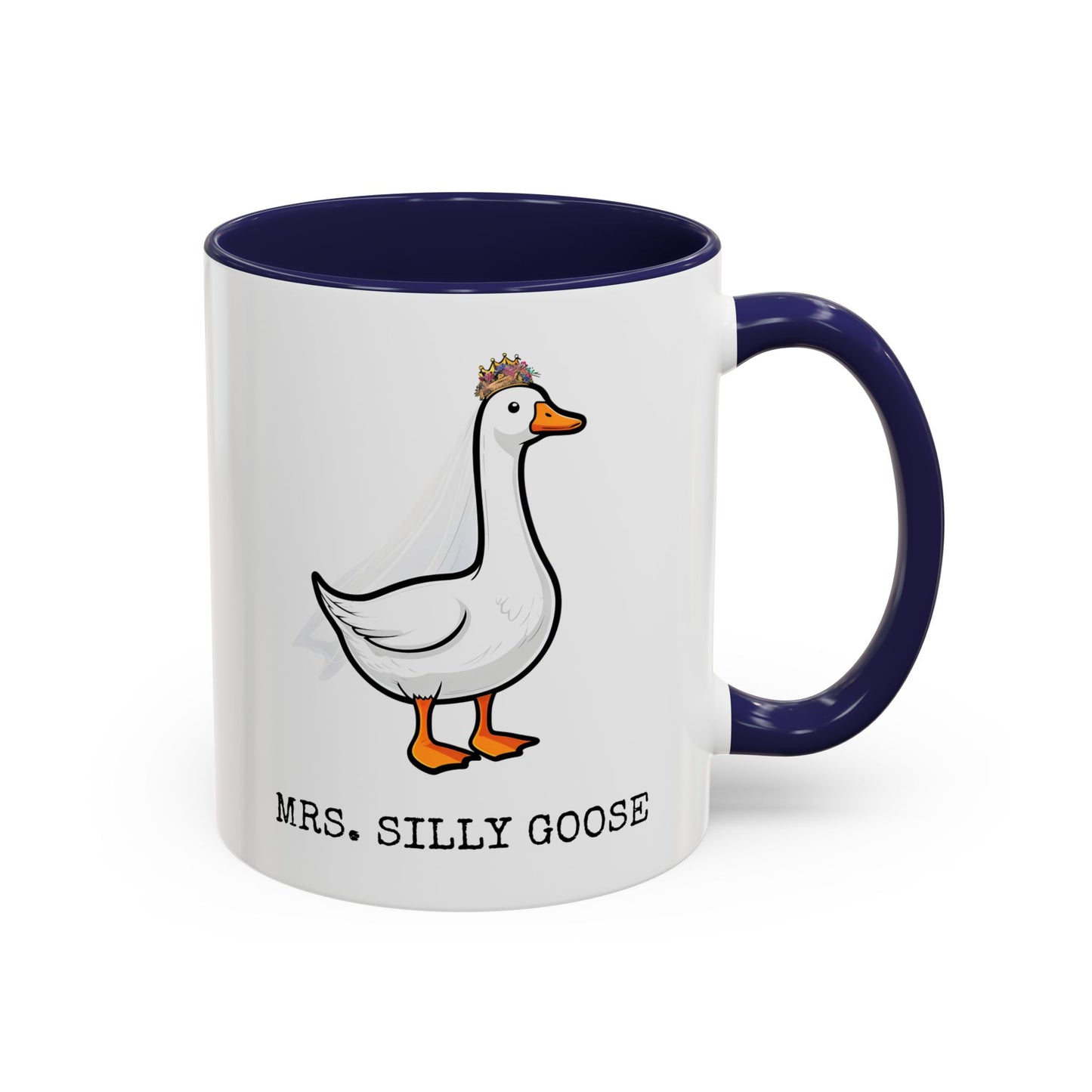 Mrs. Silly Goose Funny Mug | Custom Made Coffee Cup for Animal Lovers, Wives & Friends