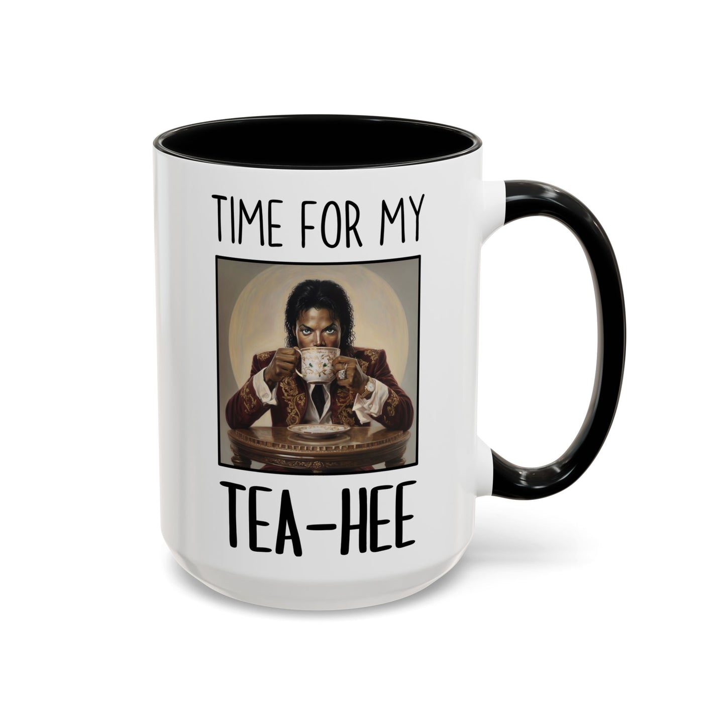 Tea-Hee Funny Mug | Pop Culture Parody Tea Mug | Custom Made Coffee Cup | Humor Gift