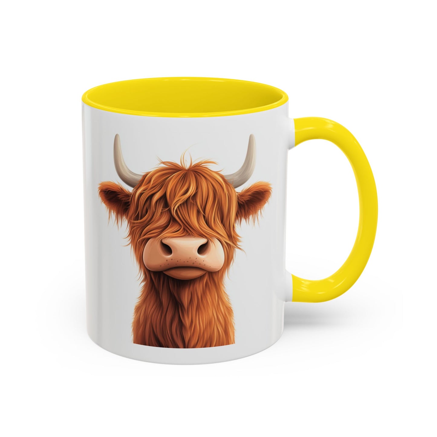 Highland Cow Mug | Custom Made Farmhouse Coffee Cup for Animal Lovers