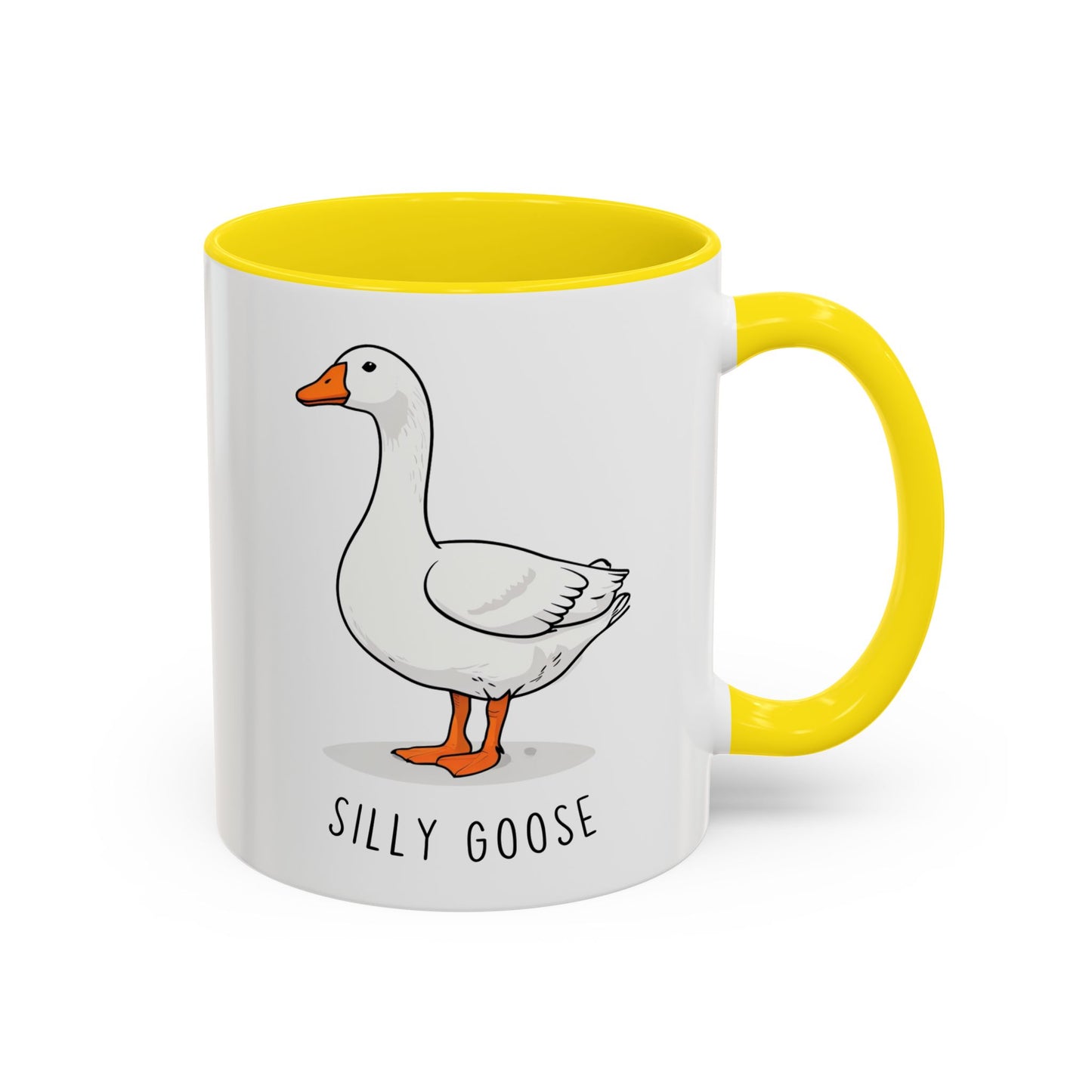 Silly Goose Mug – Funny Cute Goose Coffee Cup | Adorable Animal Mug | Custom Made Gift