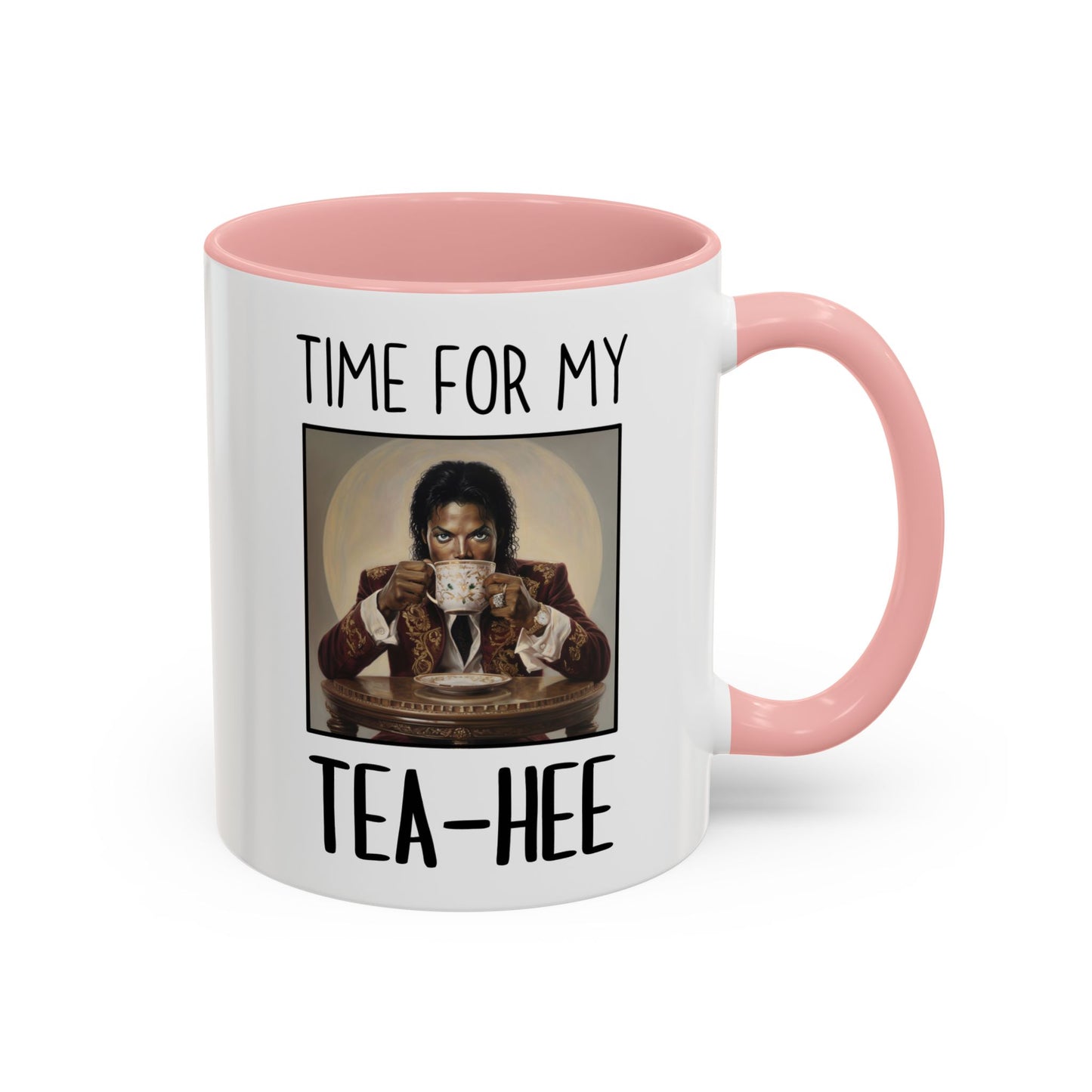 Tea-Hee Funny Mug | Pop Culture Parody Tea Mug | Custom Made Coffee Cup | Humor Gift