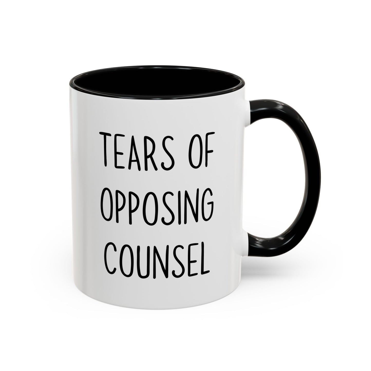 Tears of Opposing Counsel Mug | Funny Lawyer Gift | Custom Made Attorney Coffee Cup