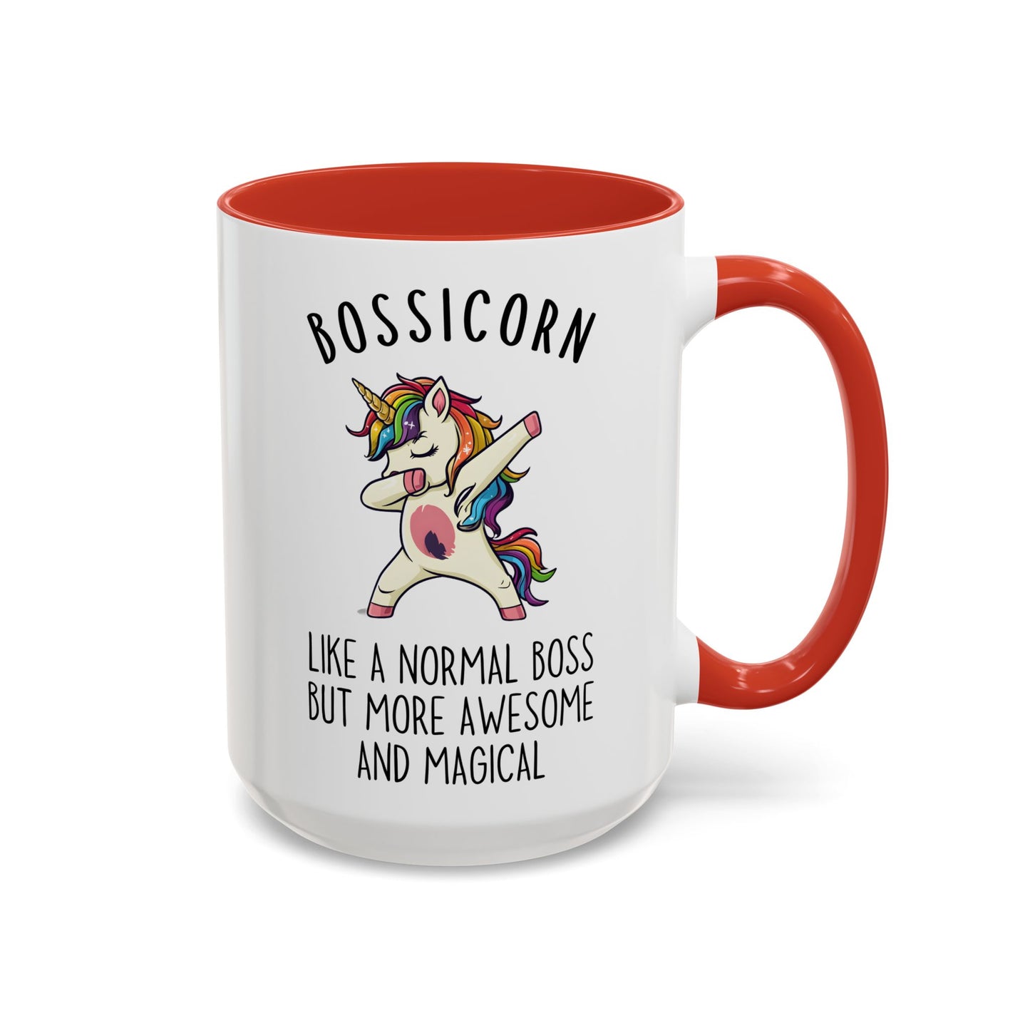 Bossicorn Funny Boss Mug | Magical Unicorn Boss Gift | Custom Made Cup for Managers & Coworkers