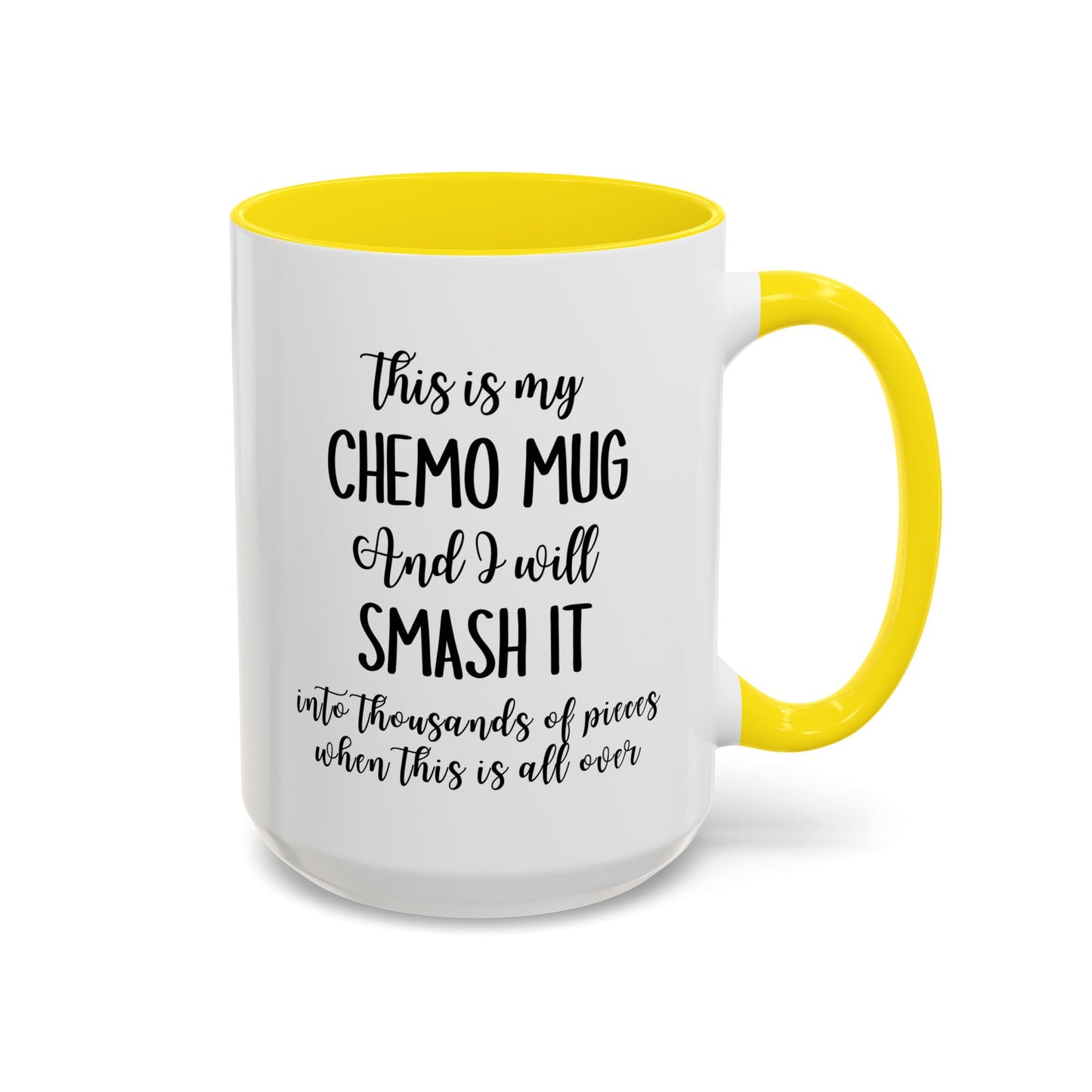 This Is My Chemo Mug | Cancer Support Gift | Custom Made Encouragement Coffee Cup