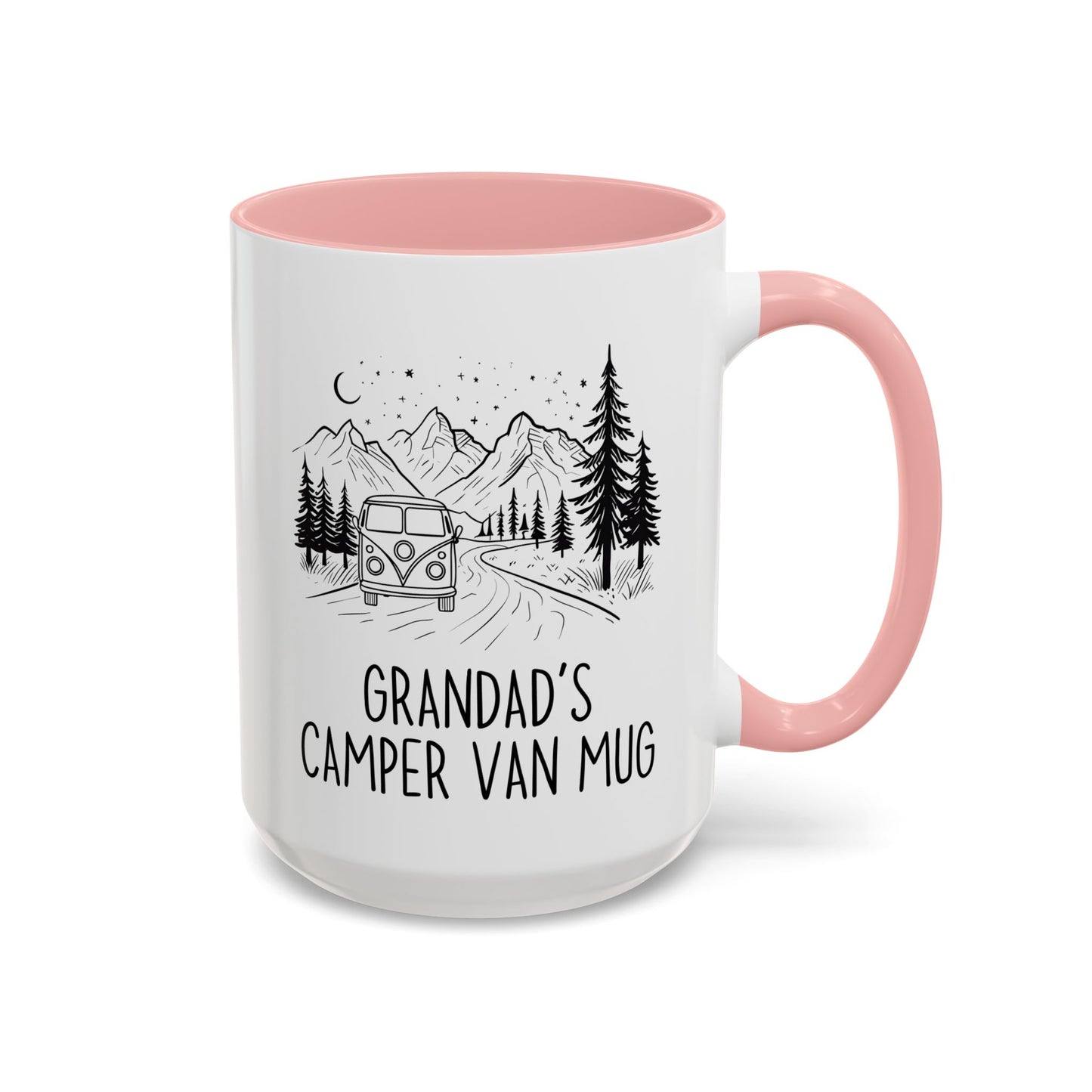 Grandad’s Camper Van Mug | Adventure Coffee Cup for Grandads | Custom Made Camping Gift