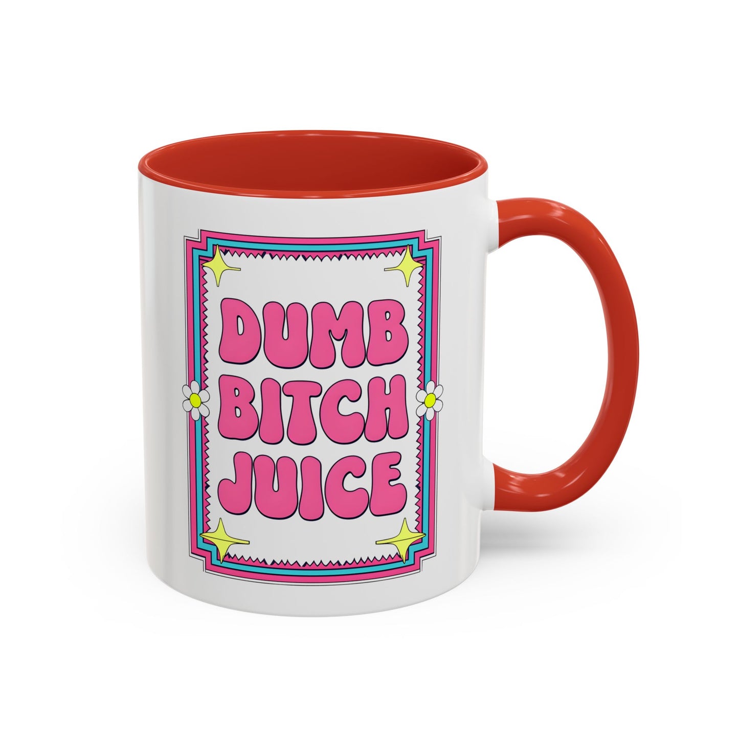 Silly Juice Mug | Funny Retro Coffee Cup | Custom Made Gift for Friends & Coworkers