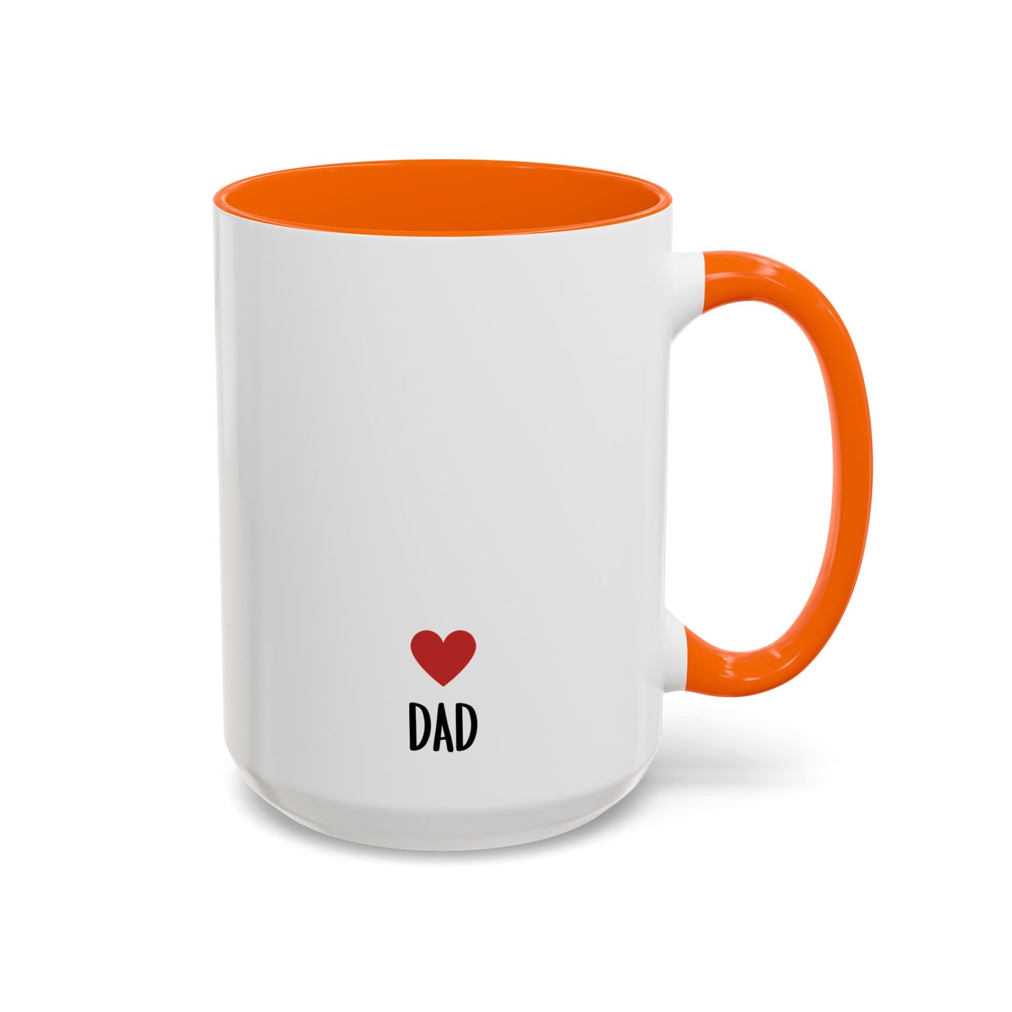 Heart Dad Mug – Minimalist Father’s Day Gift | Simple and Thoughtful Coffee Mug for Dad