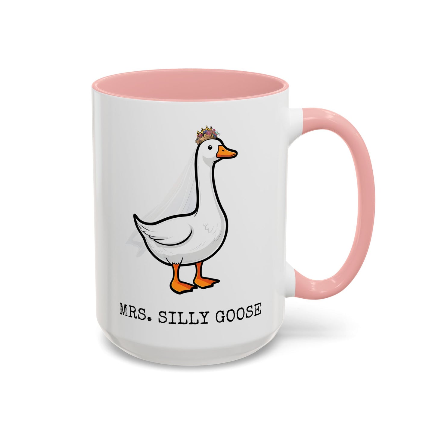 Mrs. Silly Goose Funny Mug | Custom Made Coffee Cup for Animal Lovers, Wives & Friends