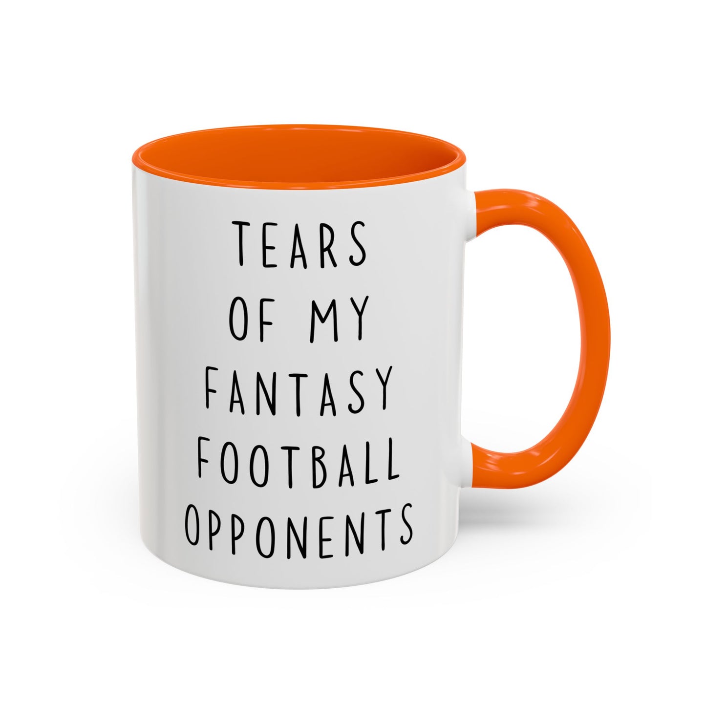 Fantasy Football Mug | Tears of My Fantasy Football Opponents Custom Made Coffee Cup