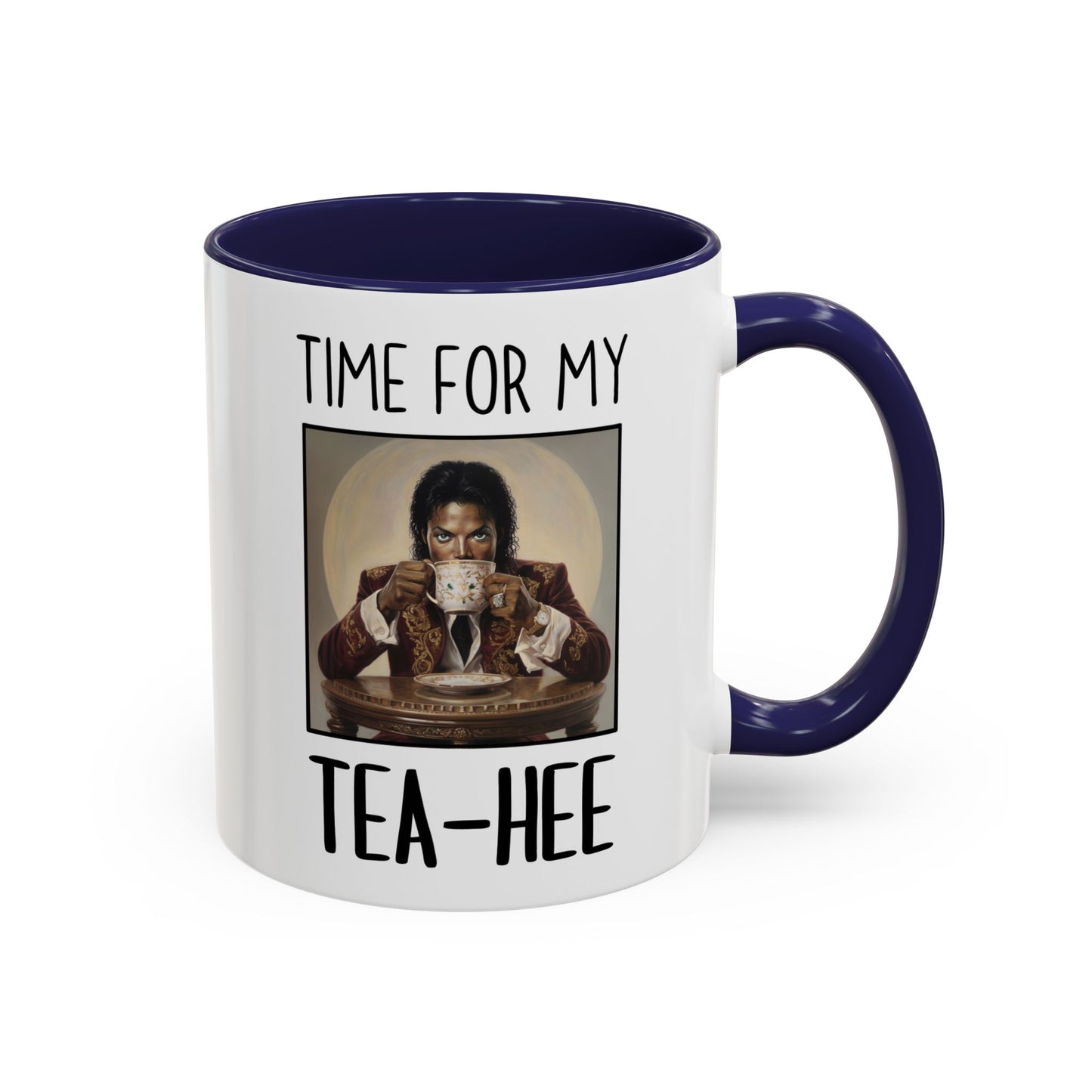 Tea-Hee Funny Mug | Pop Culture Parody Tea Mug | Custom Made Coffee Cup | Humor Gift