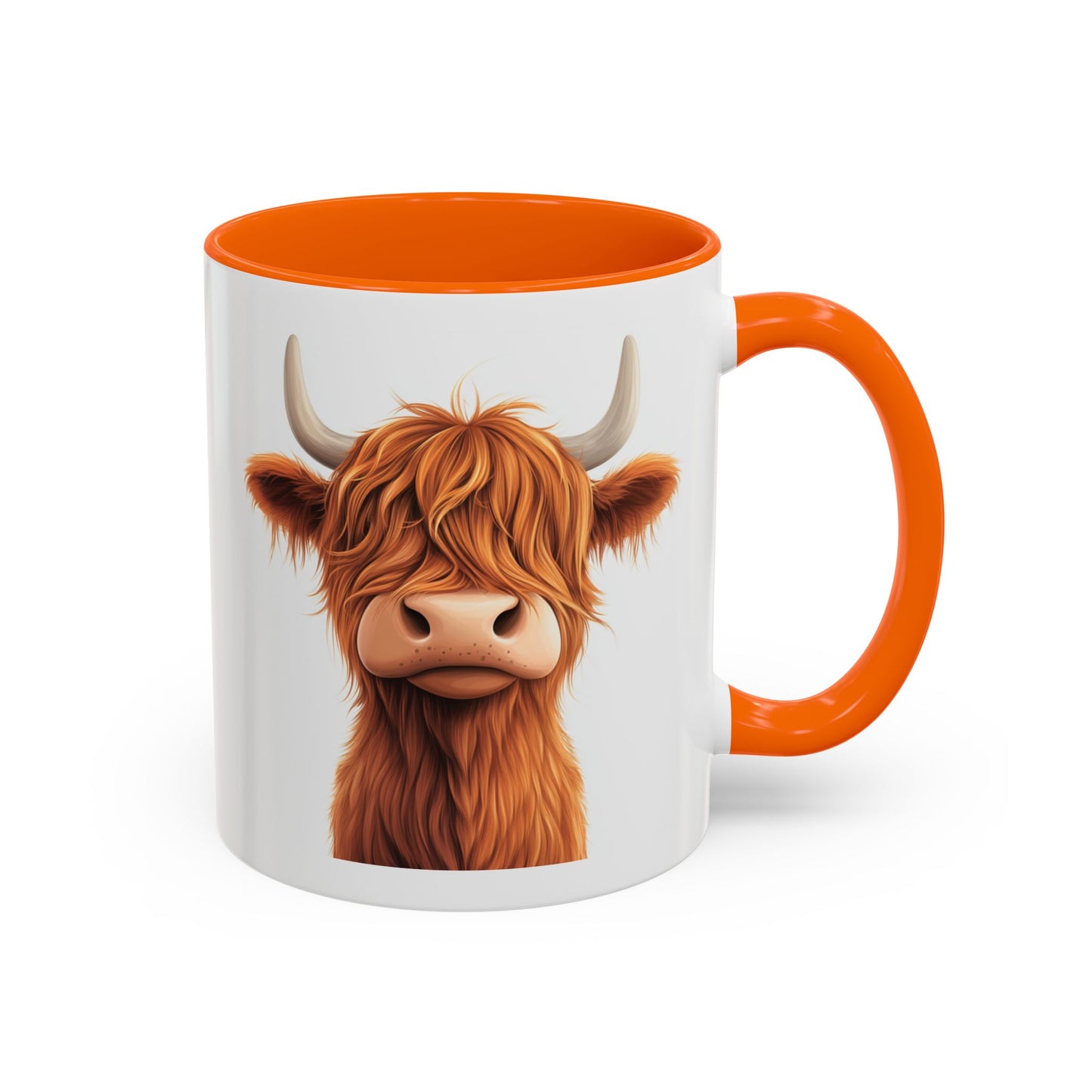 Highland Cow Mug | Custom Made Farmhouse Coffee Cup for Animal Lovers