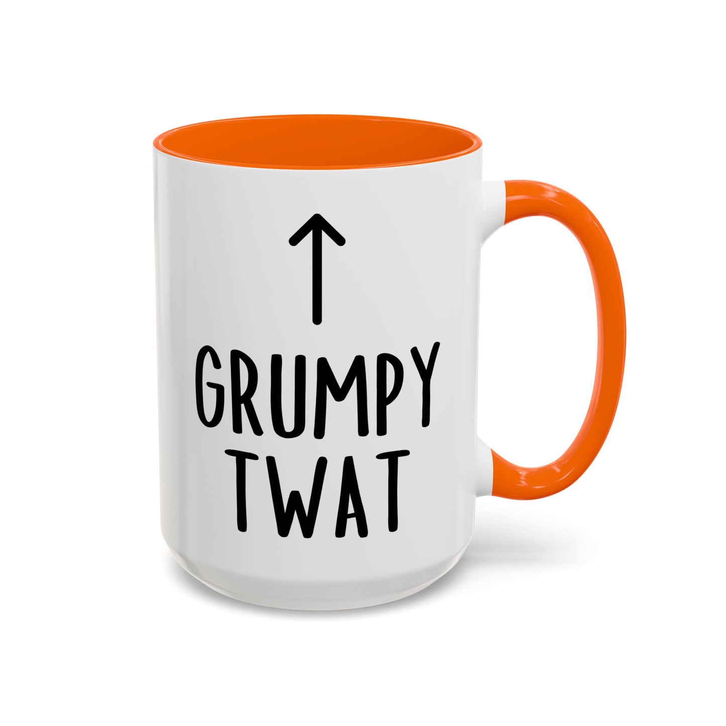 Grumpy Twat Mug – Funny Rude Coffee Cup | Custom Made Sarcastic Gift for Grumpy People