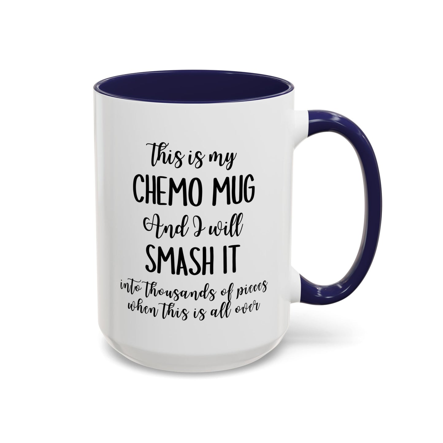 This Is My Chemo Mug | Cancer Support Gift | Custom Made Encouragement Coffee Cup
