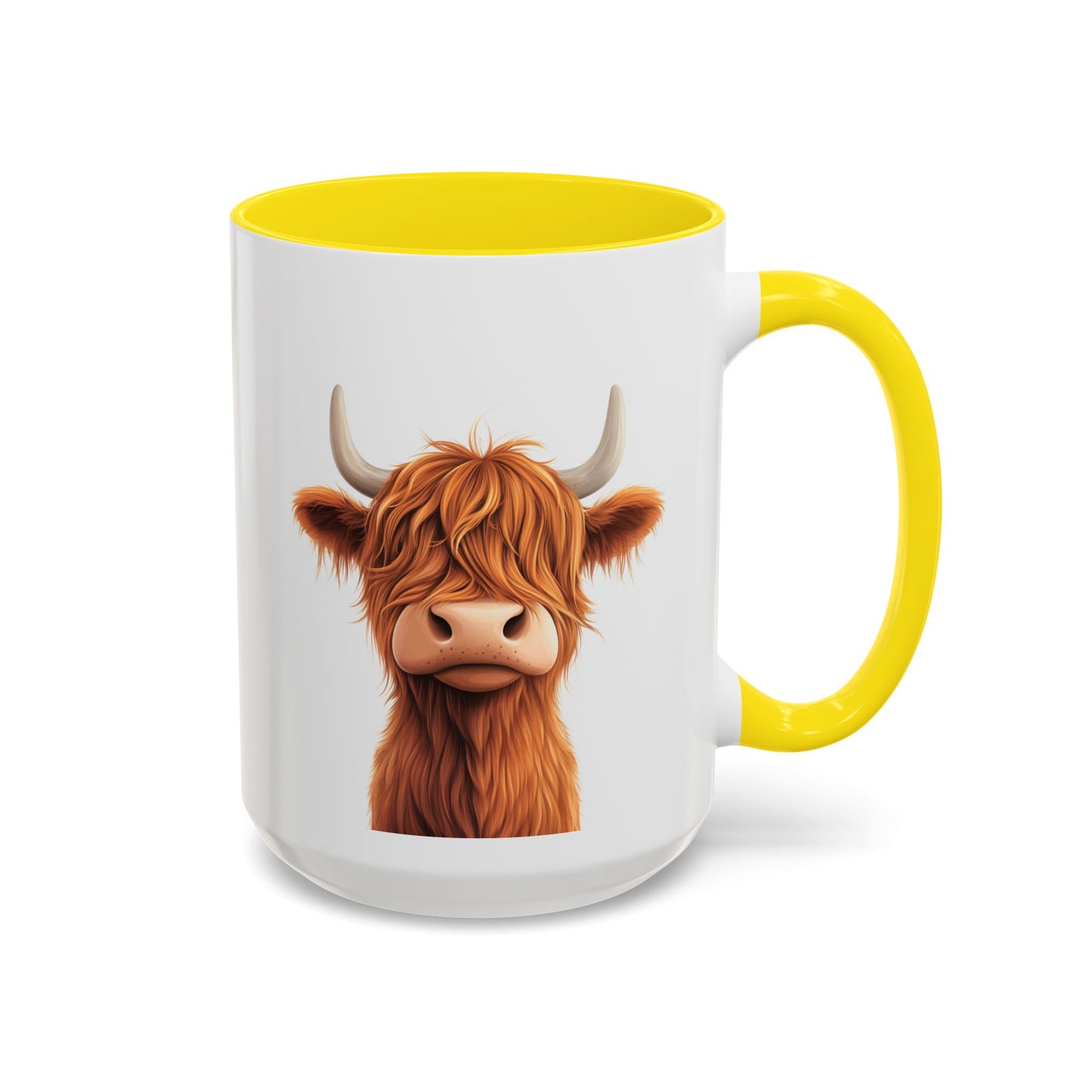 Highland Cow Mug | Custom Made Farmhouse Coffee Cup for Animal Lovers