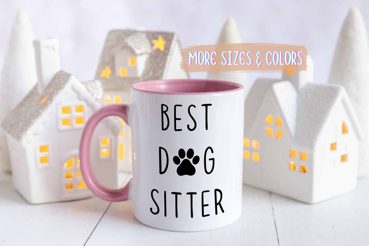 Best Dog Sitter Mug | Funny Pet Lover Gift | Custom Made Dog Sitter Appreciation Coffee Cup