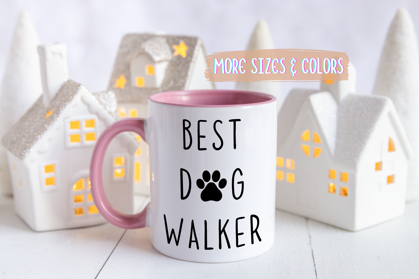 Best Dog Walker Mug | Funny Pet Lover Gift | Custom Made Dog Walker Appreciation Coffee Cup