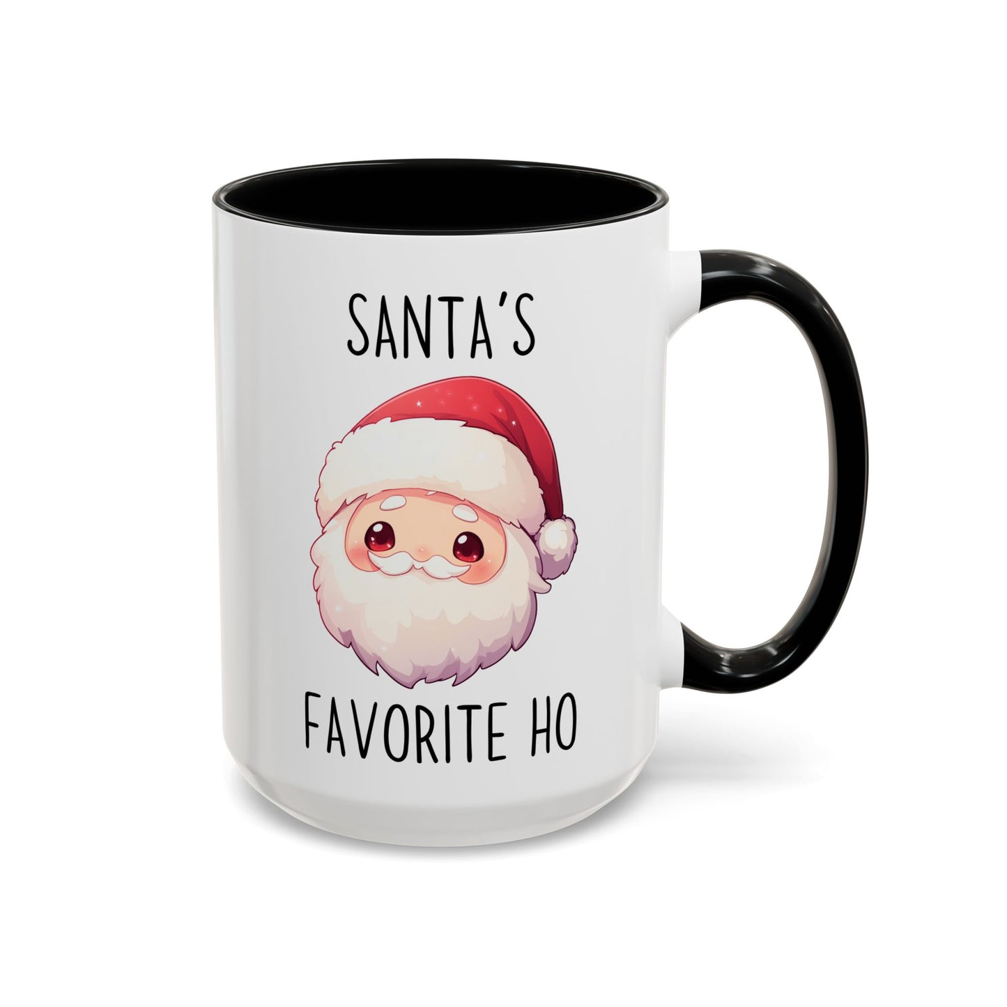 Santa’s Favorite Ho Ho Ho Funny Christmas Mug | Cute Santa Holiday Cup | Custom Made Gift for Her or Him