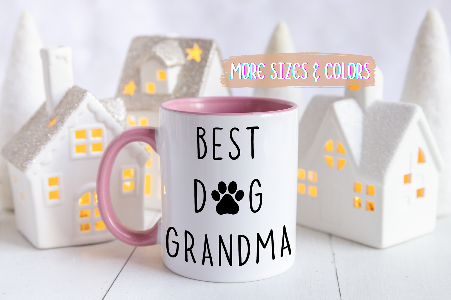 Best Dog Grandma Mug | Funny Pet Lover Gift | Custom Made Dog Grandma Coffee Cup