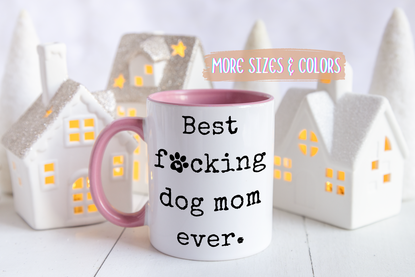 Best Freaking Dog Mom Ever Mug | Funny Dog Lover Gift | Custom Made Coffee Cup for Dog Moms