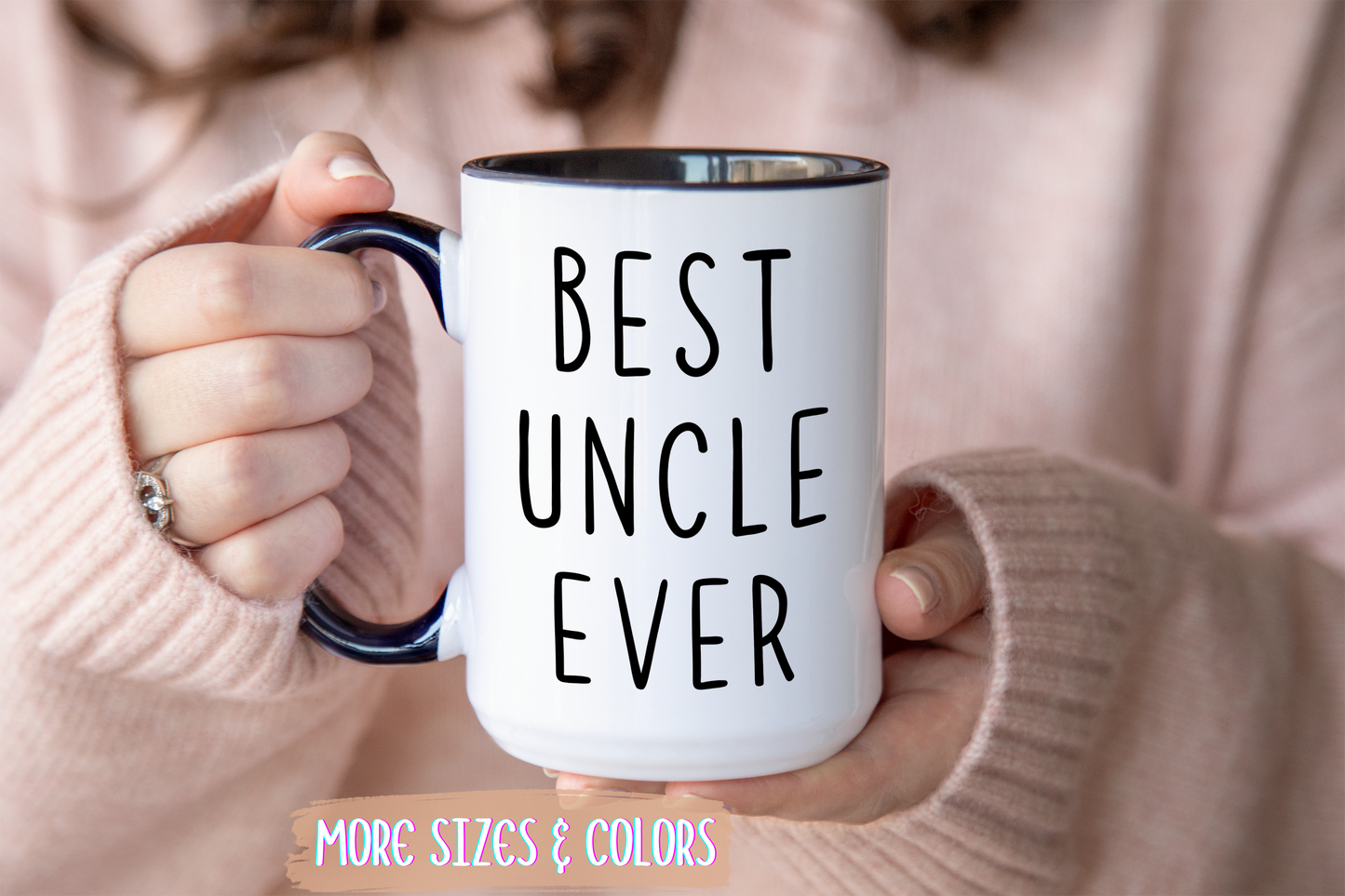 Best Uncle Ever Mug | Funny Uncle Gift | Custom Made Coffee Cup for Uncle