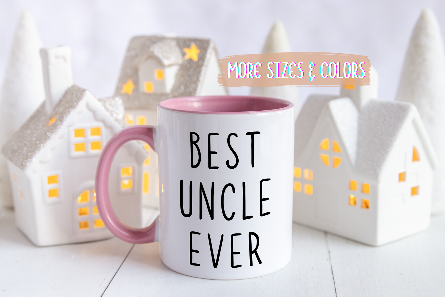 Best Uncle Ever Mug | Funny Uncle Gift | Custom Made Coffee Cup for Uncle