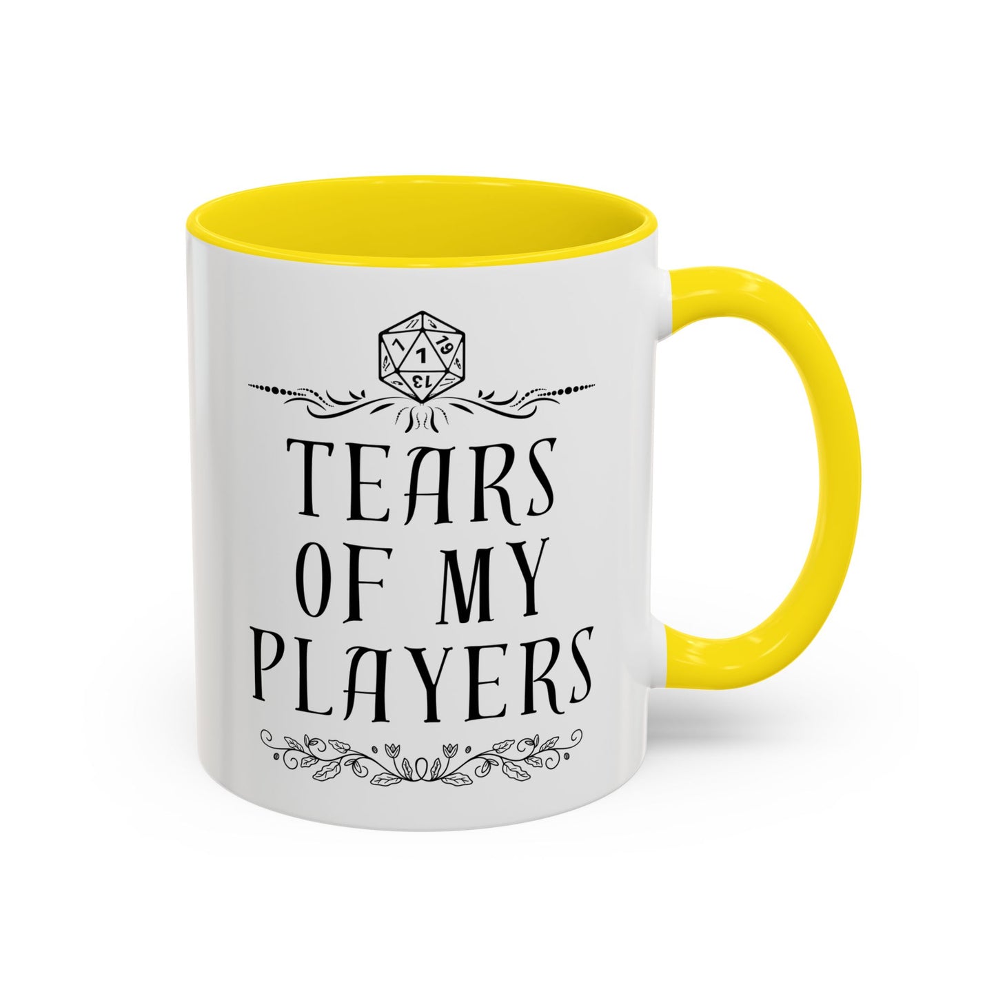 Tears of My Players Mug | Funny Dungeon Master Gift | Custom Made DnD Coffee Cup