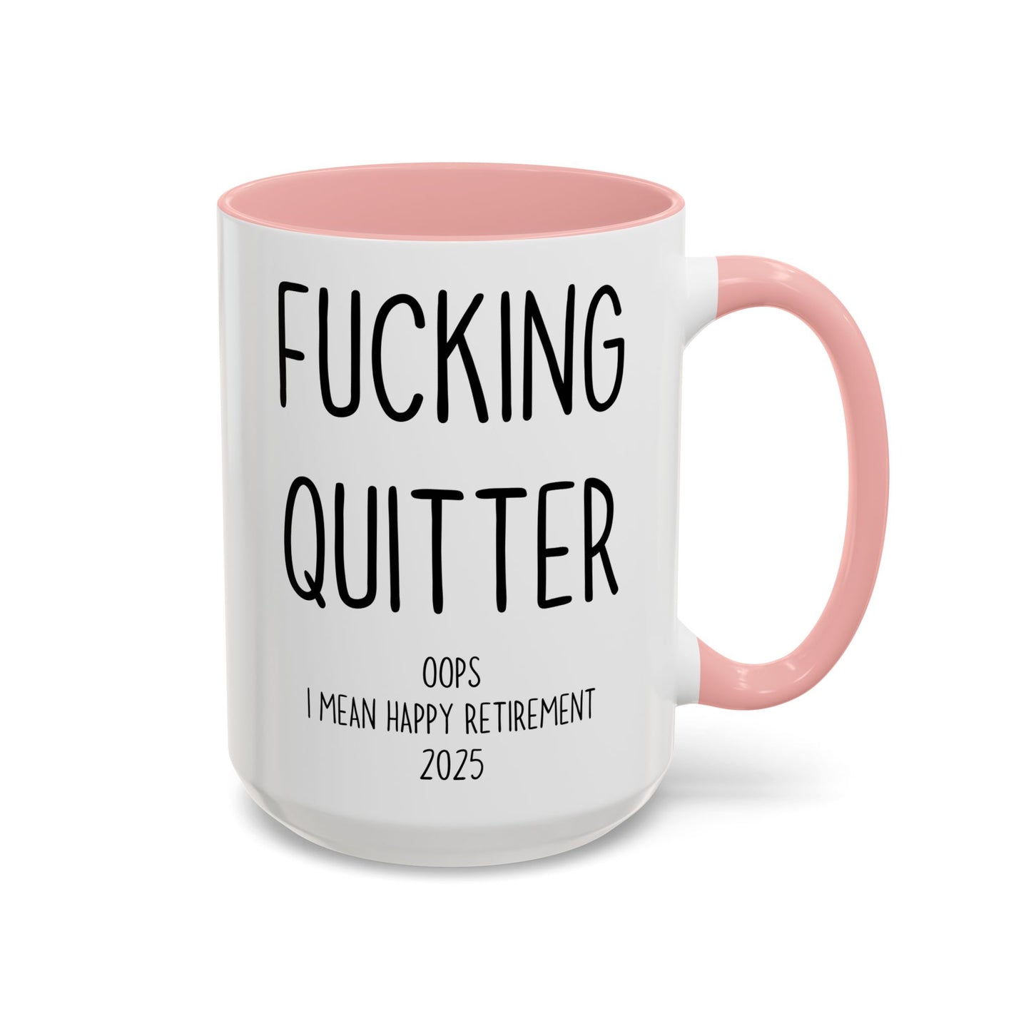 Funny Retirement Mug | Custom Made “Legendary Quitter” Coffee Cup | Humorous Coworker Leaving Gift