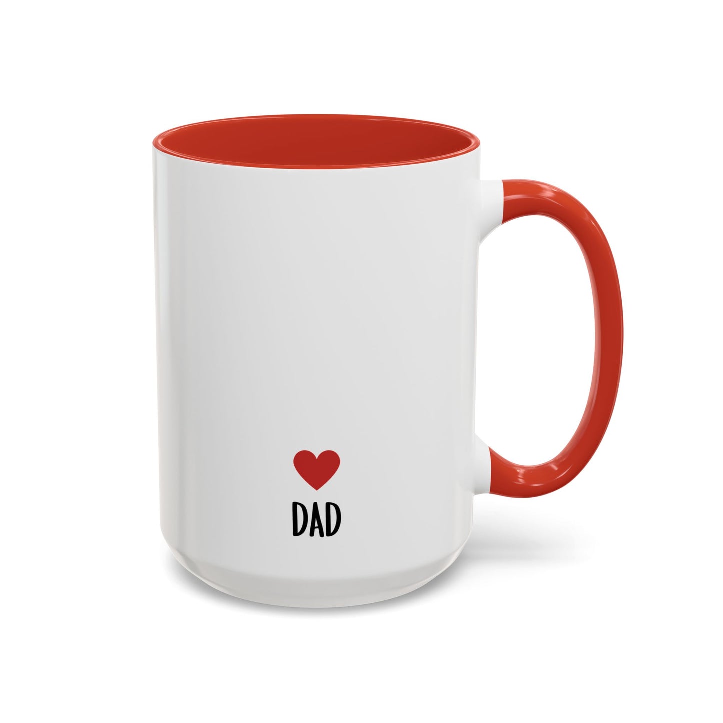 Heart Dad Mug – Minimalist Father’s Day Gift | Simple and Thoughtful Coffee Mug for Dad